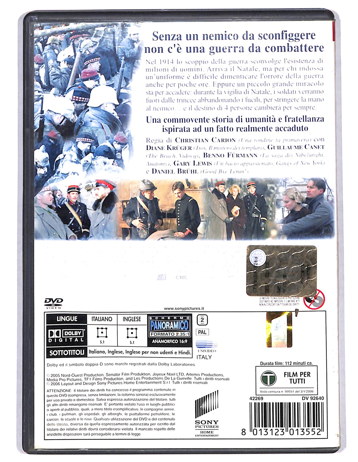 EBOND Joyeux Noel - Una verita dimenticata dalla storia NOLEGGIO DVD D733933