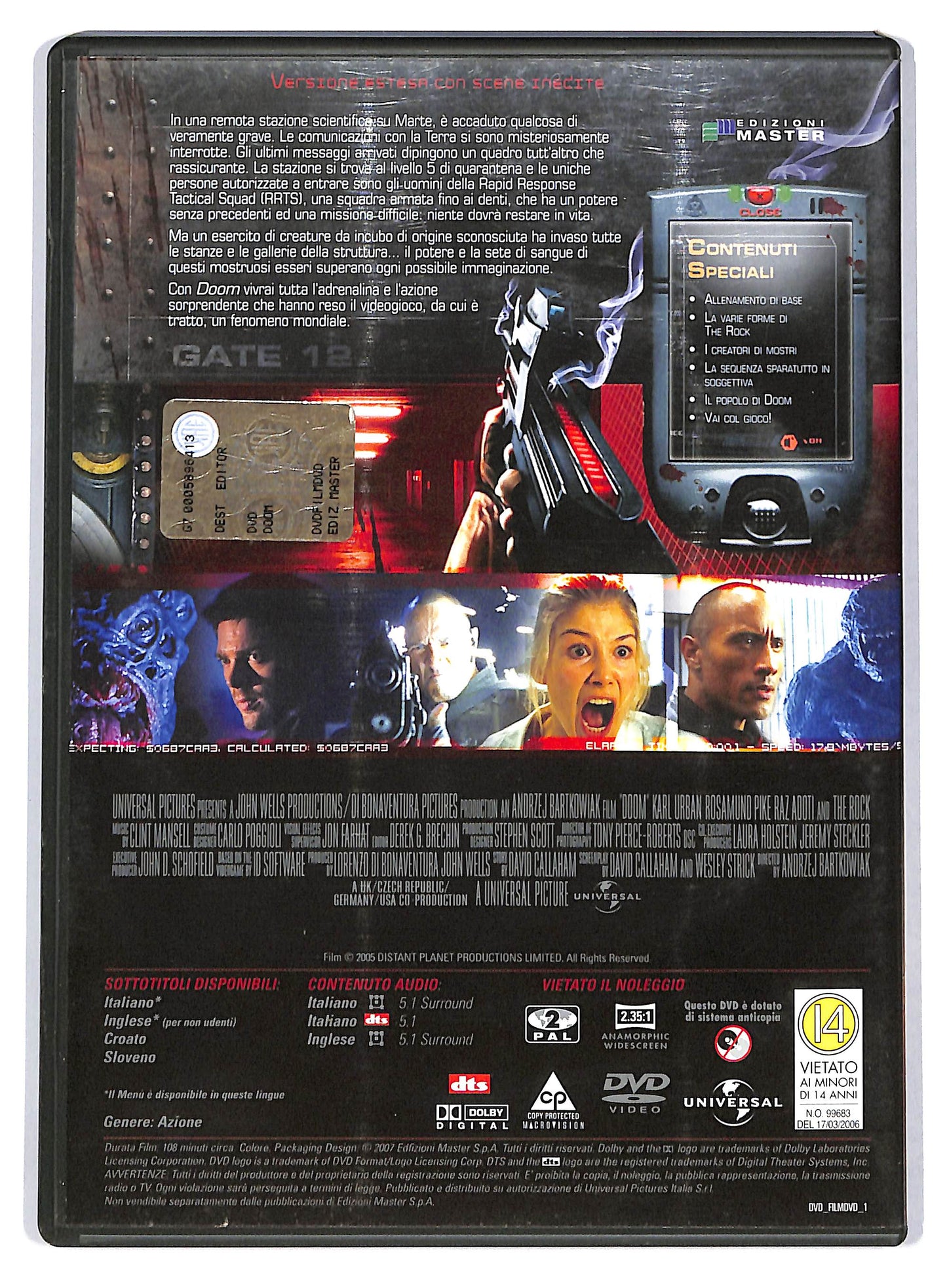 EBOND Doom EDITORIALE DVD D734024