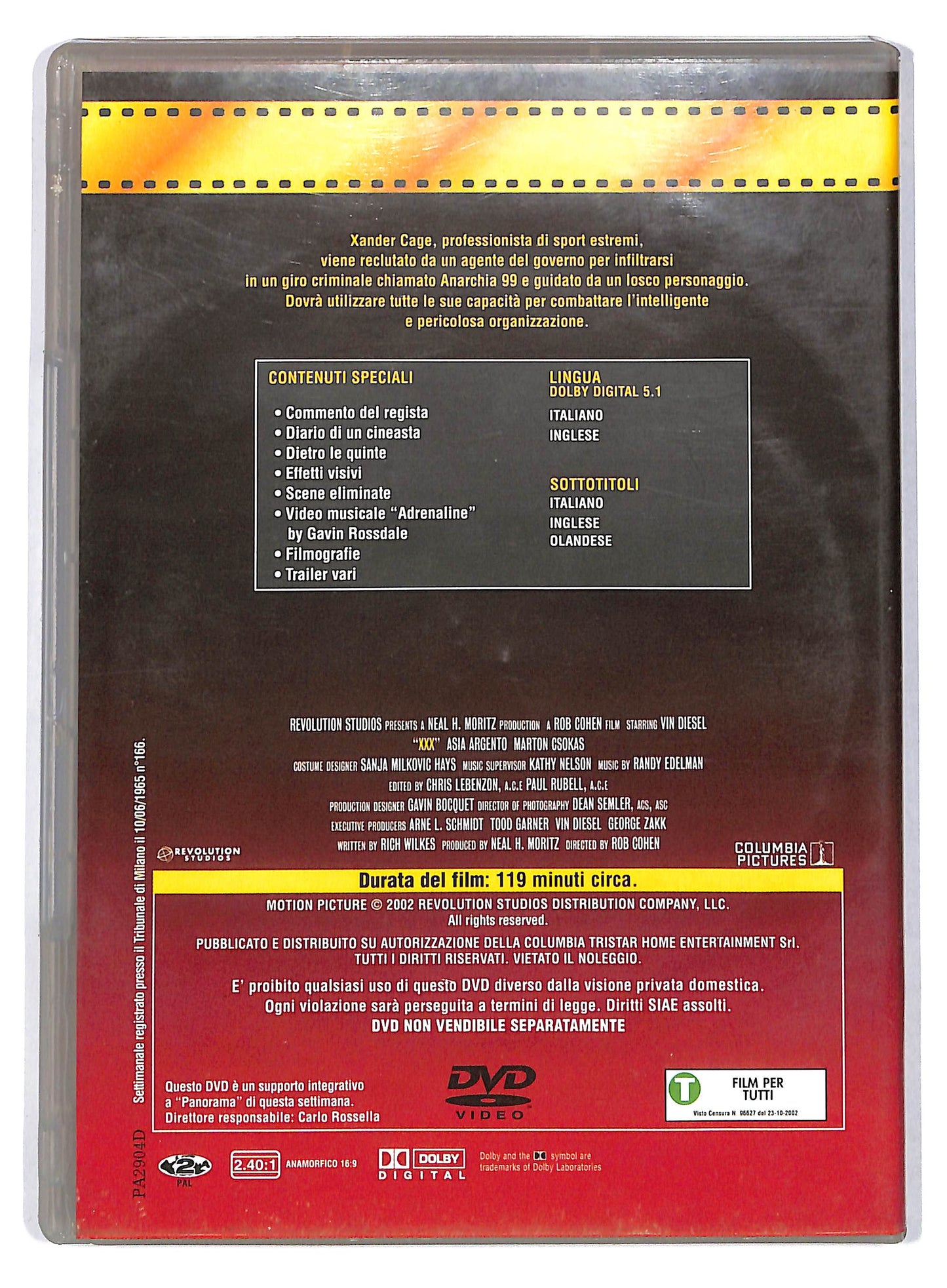 EBOND Xxx EDITORIALE DVD D734064