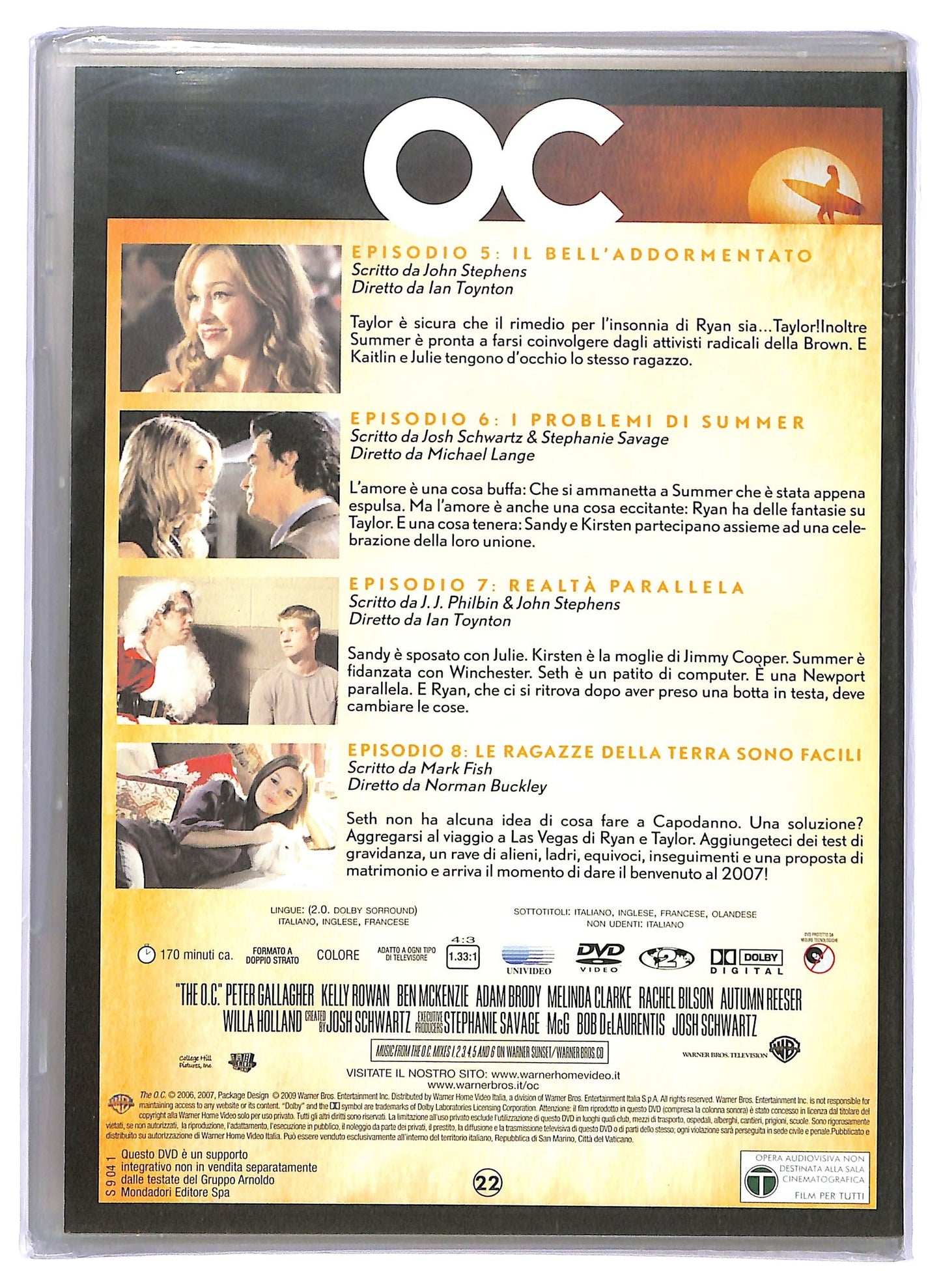 EBOND OC quarta stagione disco 2 DVD EDITORIALE D734107