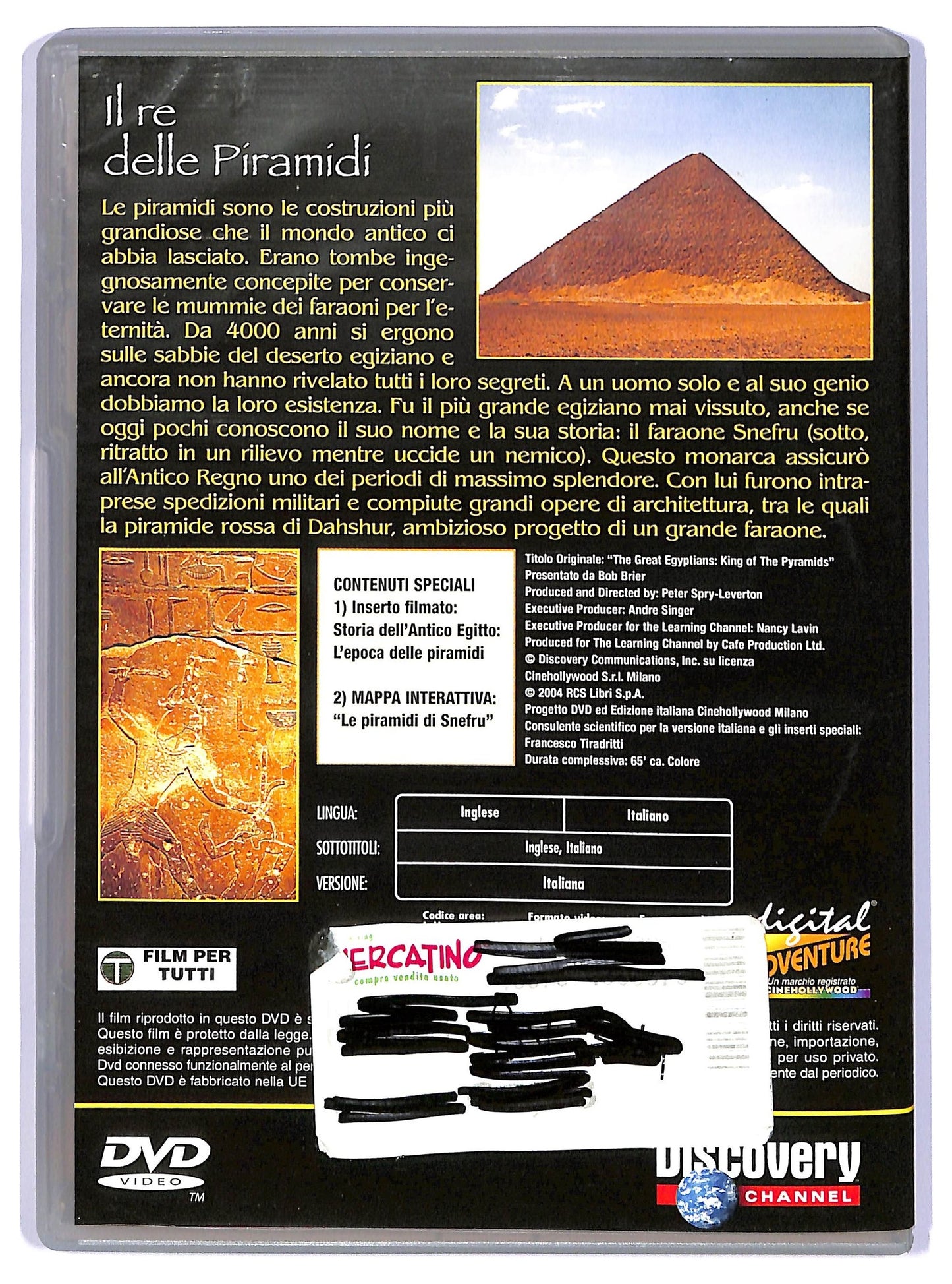 EBOND Il re delle piramidi EDITORIALE DVD D734133