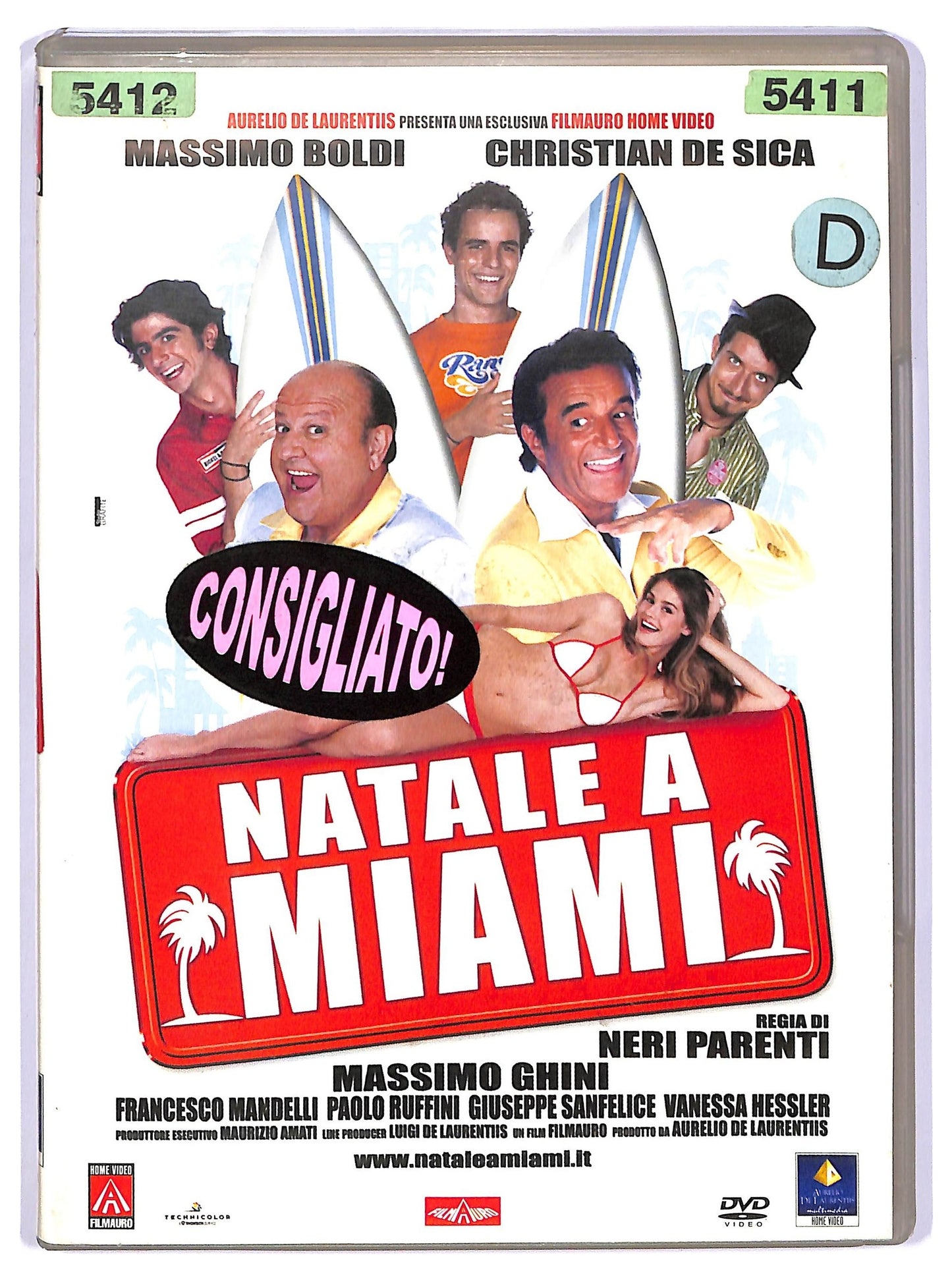 EBOND Natale a Miami DVD NOLEGGIO D734146