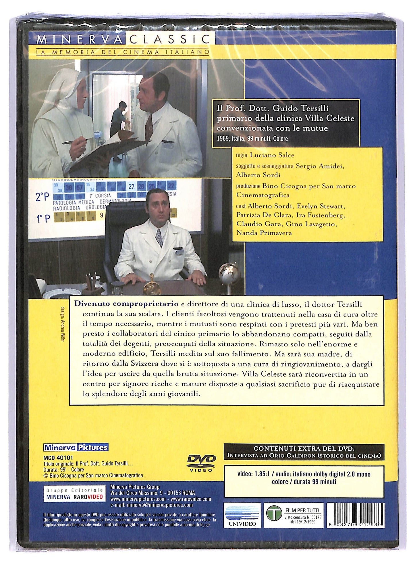 EBOND Il prof. dott. Guido Tersilli primario della EDITORIALE DVD D734241