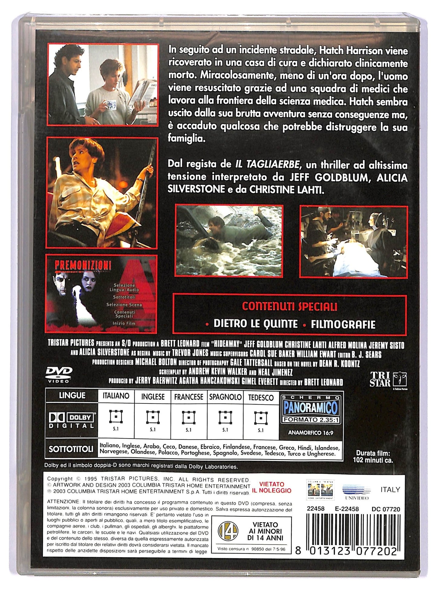 EBOND premonizioni DVD D734314