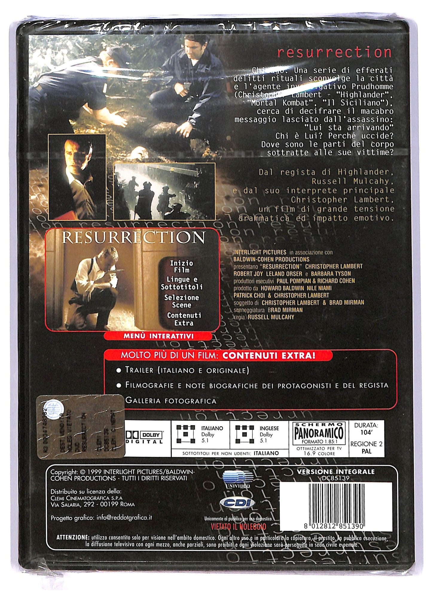 EBOND Resurrection DVD D734421