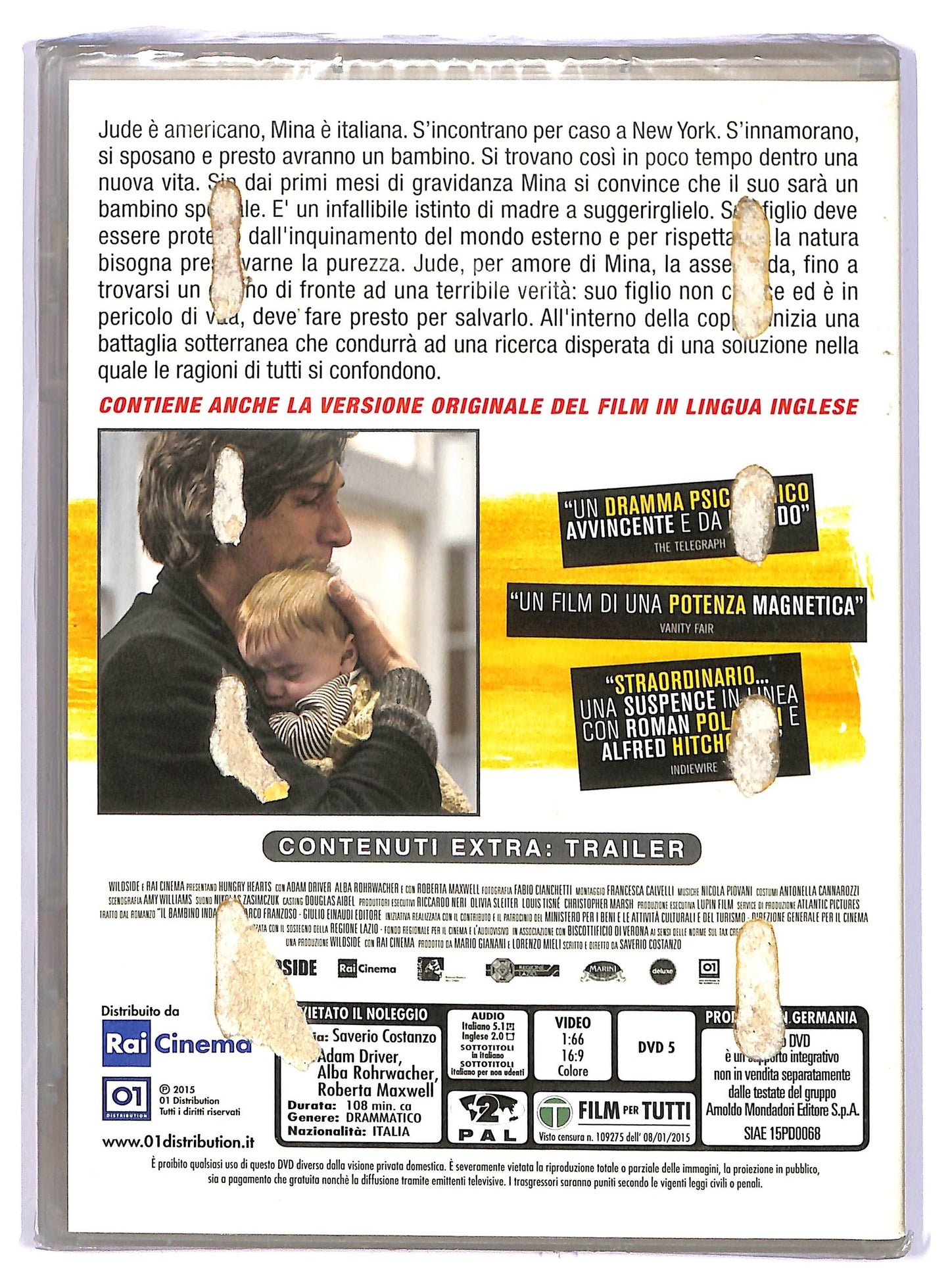 EBOND Hungry Hearts EDITORIALE DVD D734427