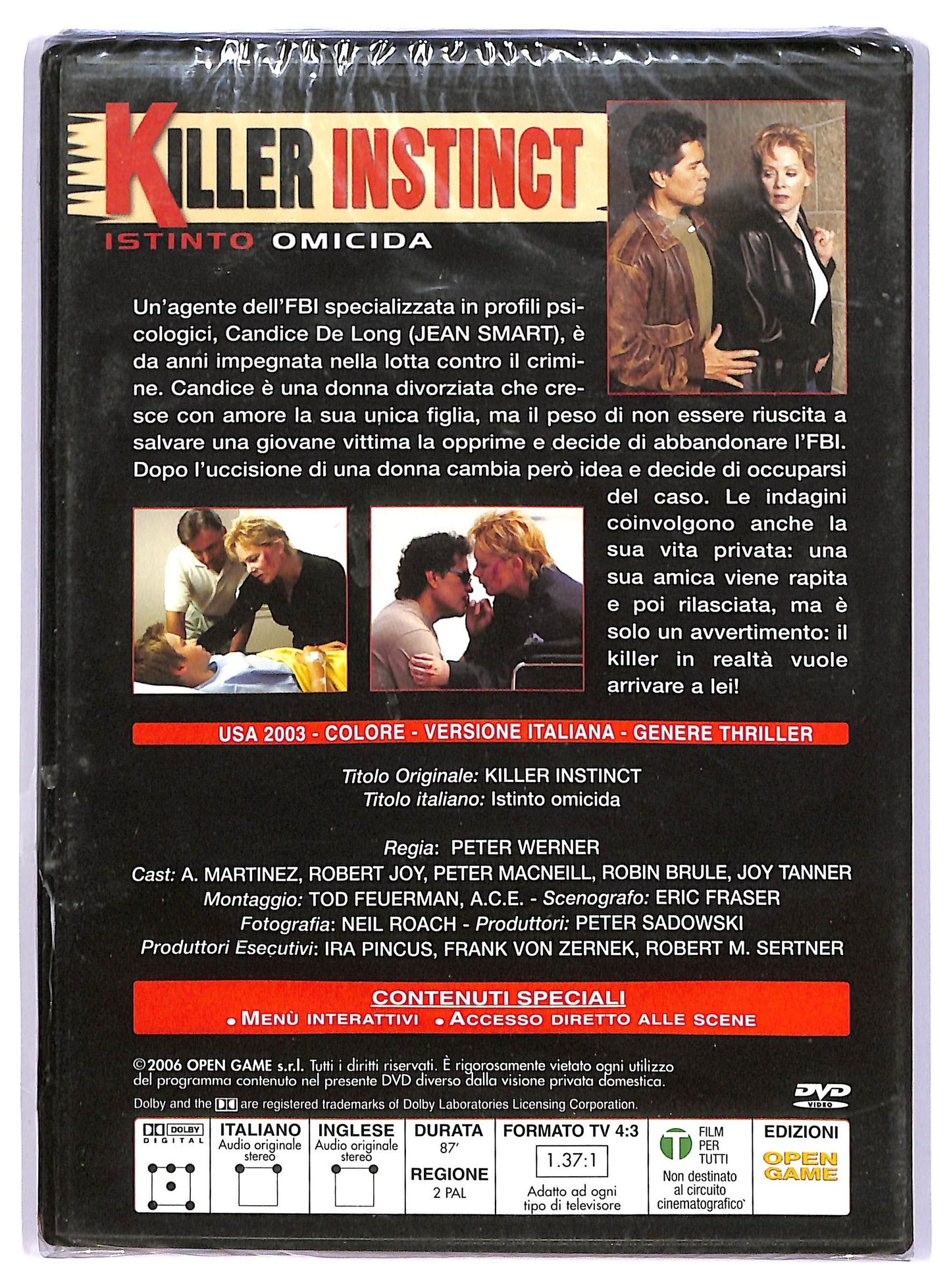 EBOND Killer Instinct - Istinto Omicida DVD D734431