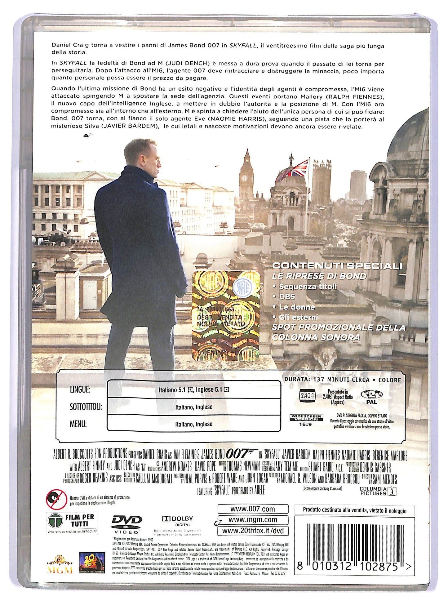 EBOND Skyfall DVD D734554