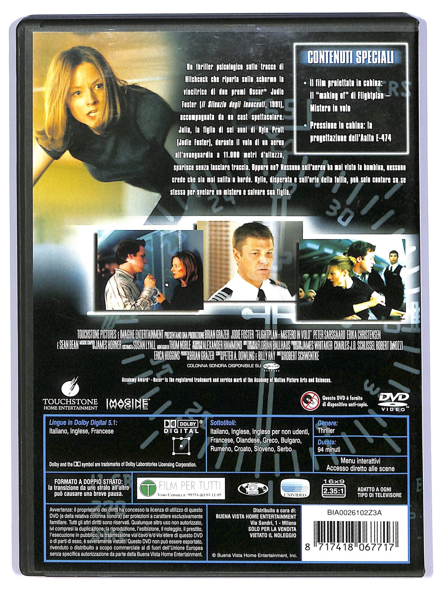 EBOND Flightplan - Mistero In Volo DVD D734555