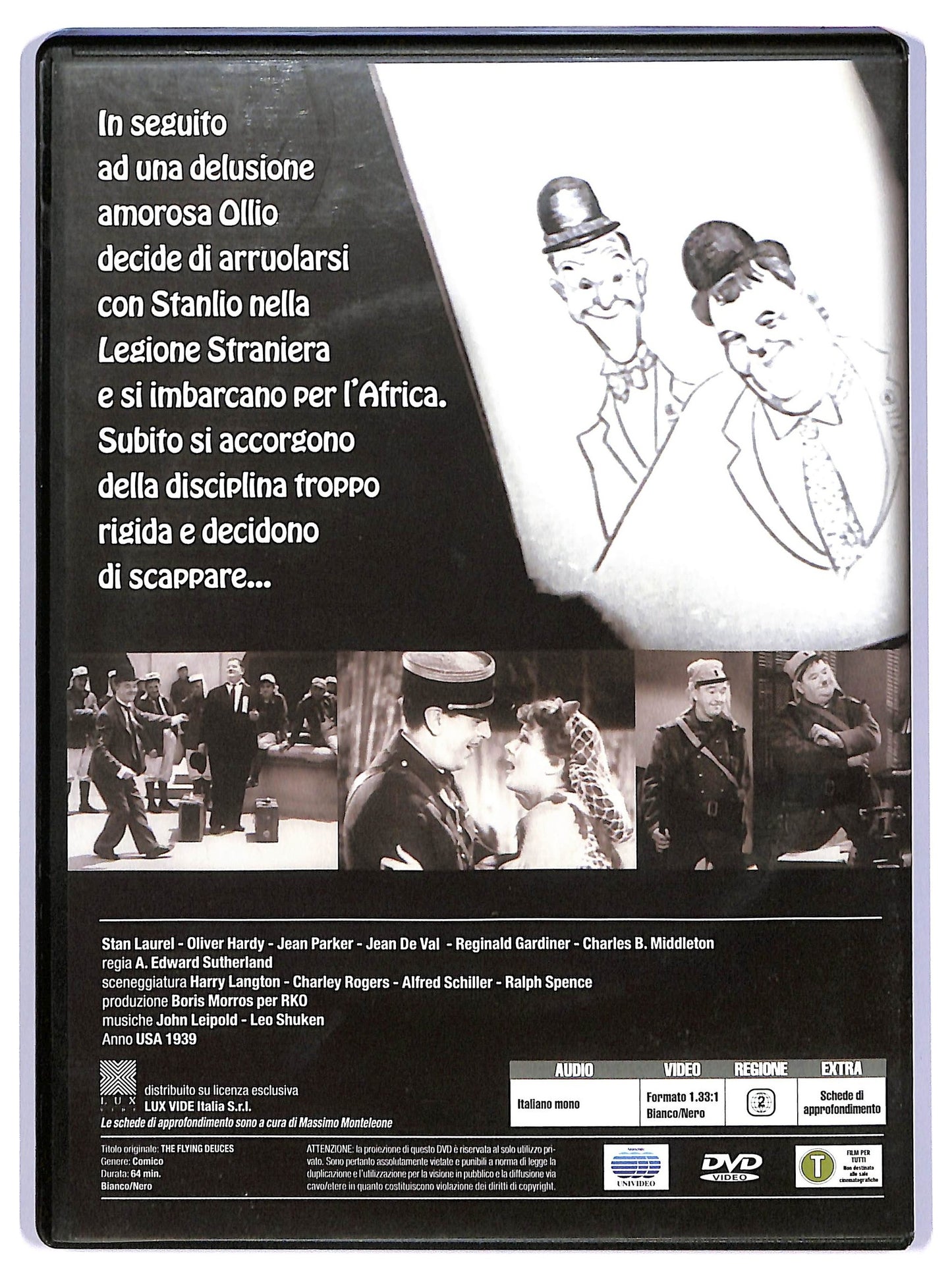EBOND I Diavoli Volanti - Stanlio e Ollio DVD Editoriale D734559