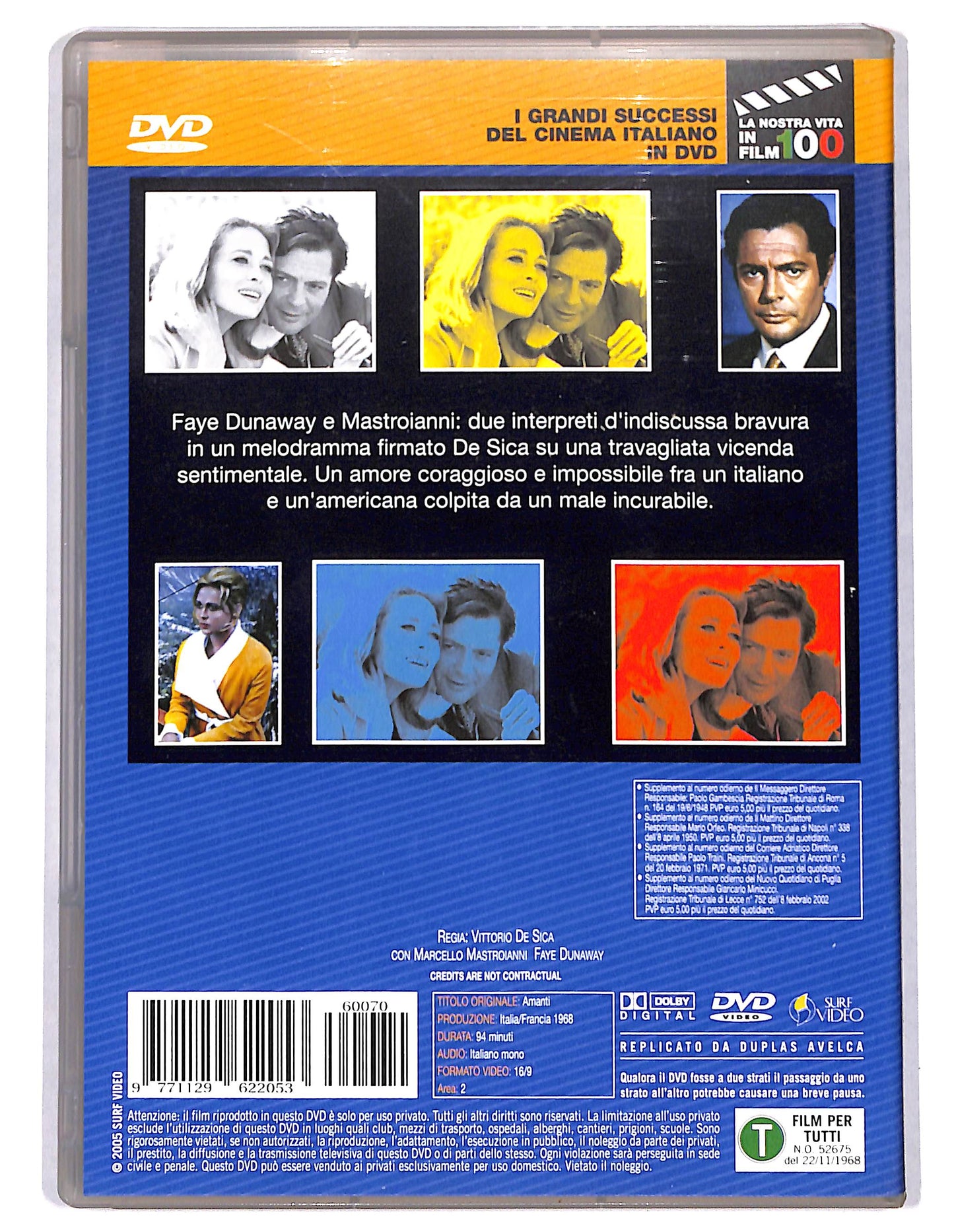 EBOND amanti EDITORIALE DVD D734619