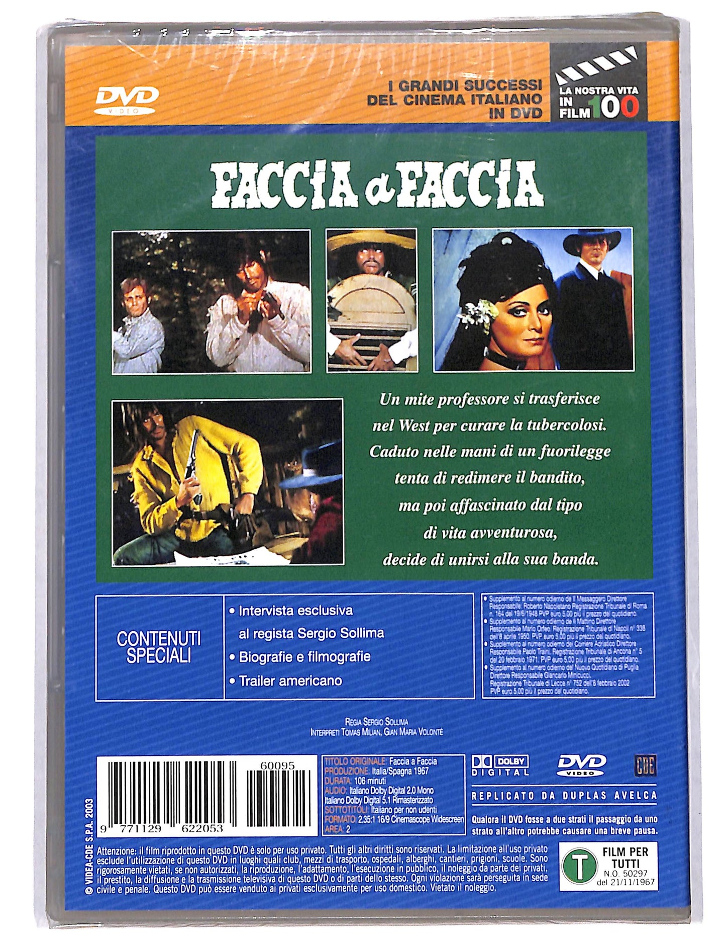 EBOND Faccia A Faccia DVD  Editoriale EDITORIALE D734626