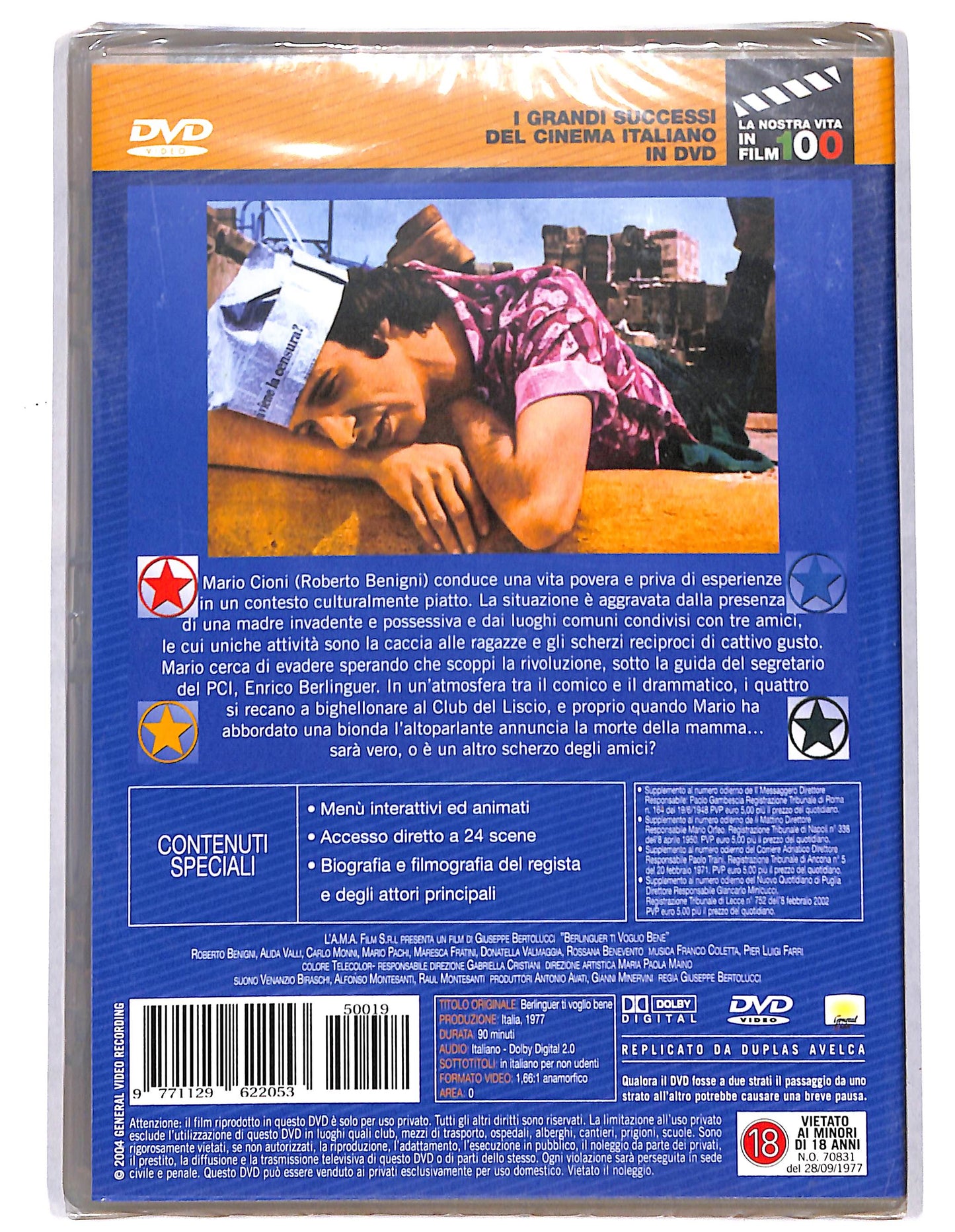 EBOND Berlinguer ti voglio bene EDITORIALE DVD D734640