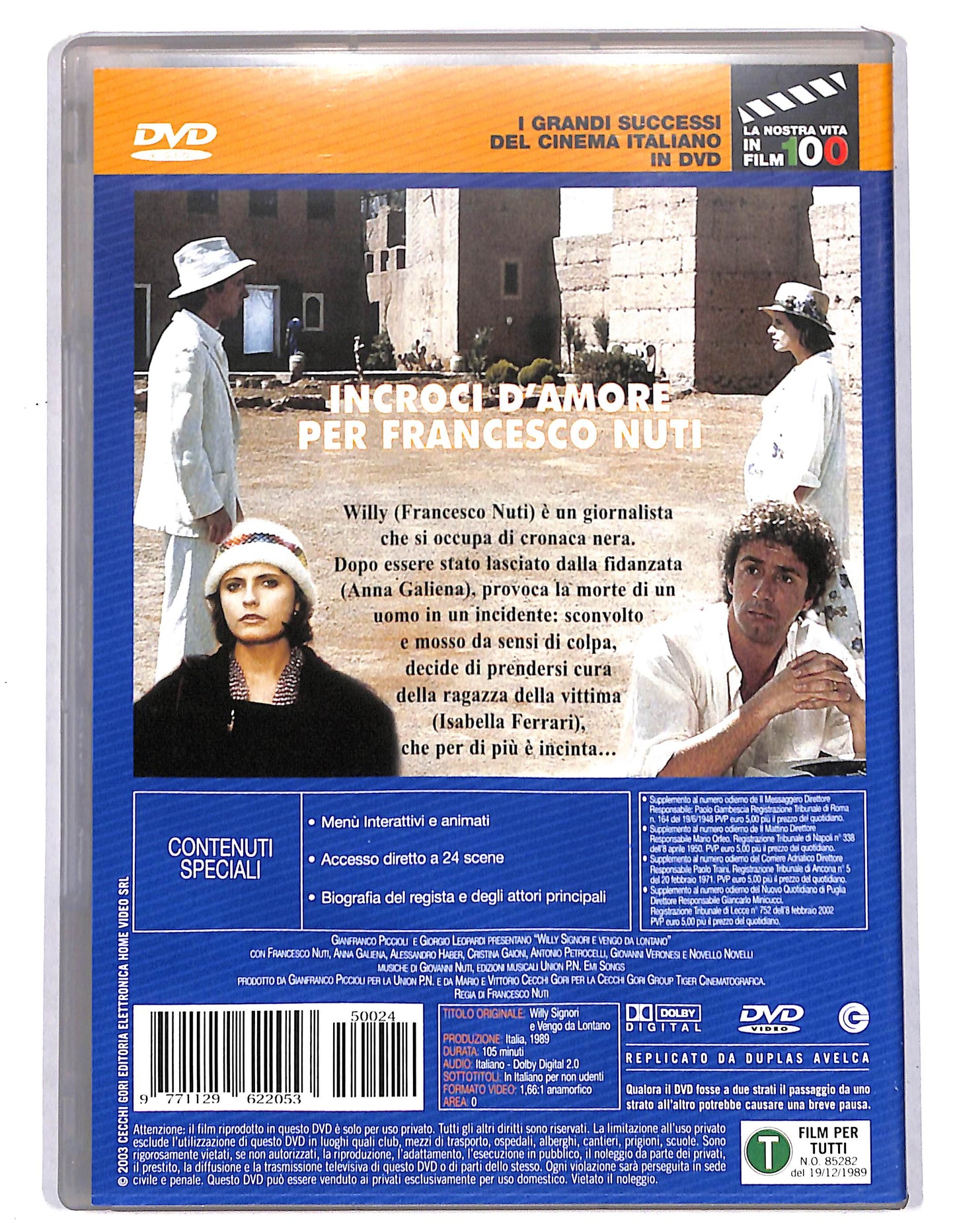 EBOND Willy Signori e vengo da lontano EDITORIALE DVD D734661