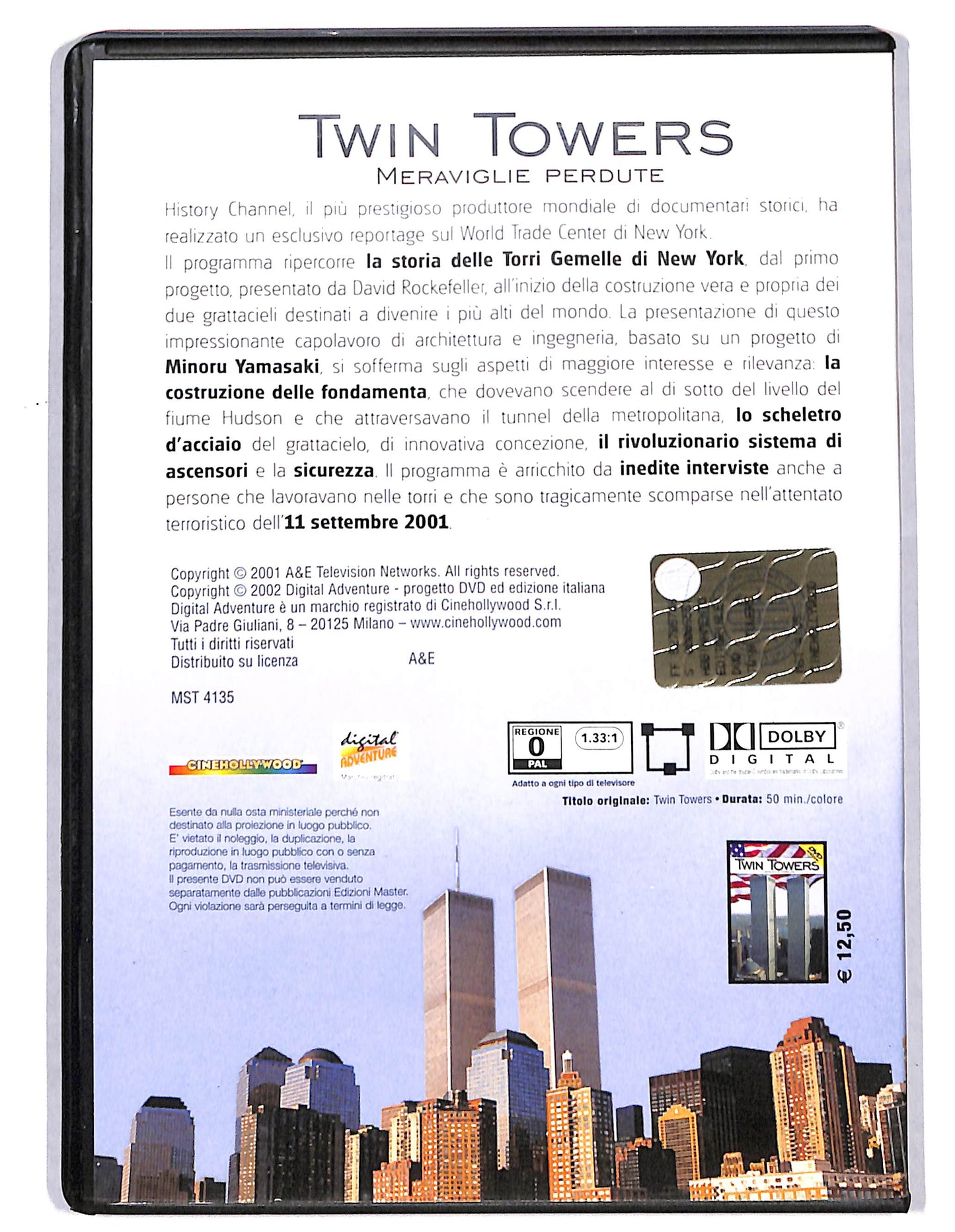 EBOND Twin Towers - Meraviglie Perdute DVD D734735