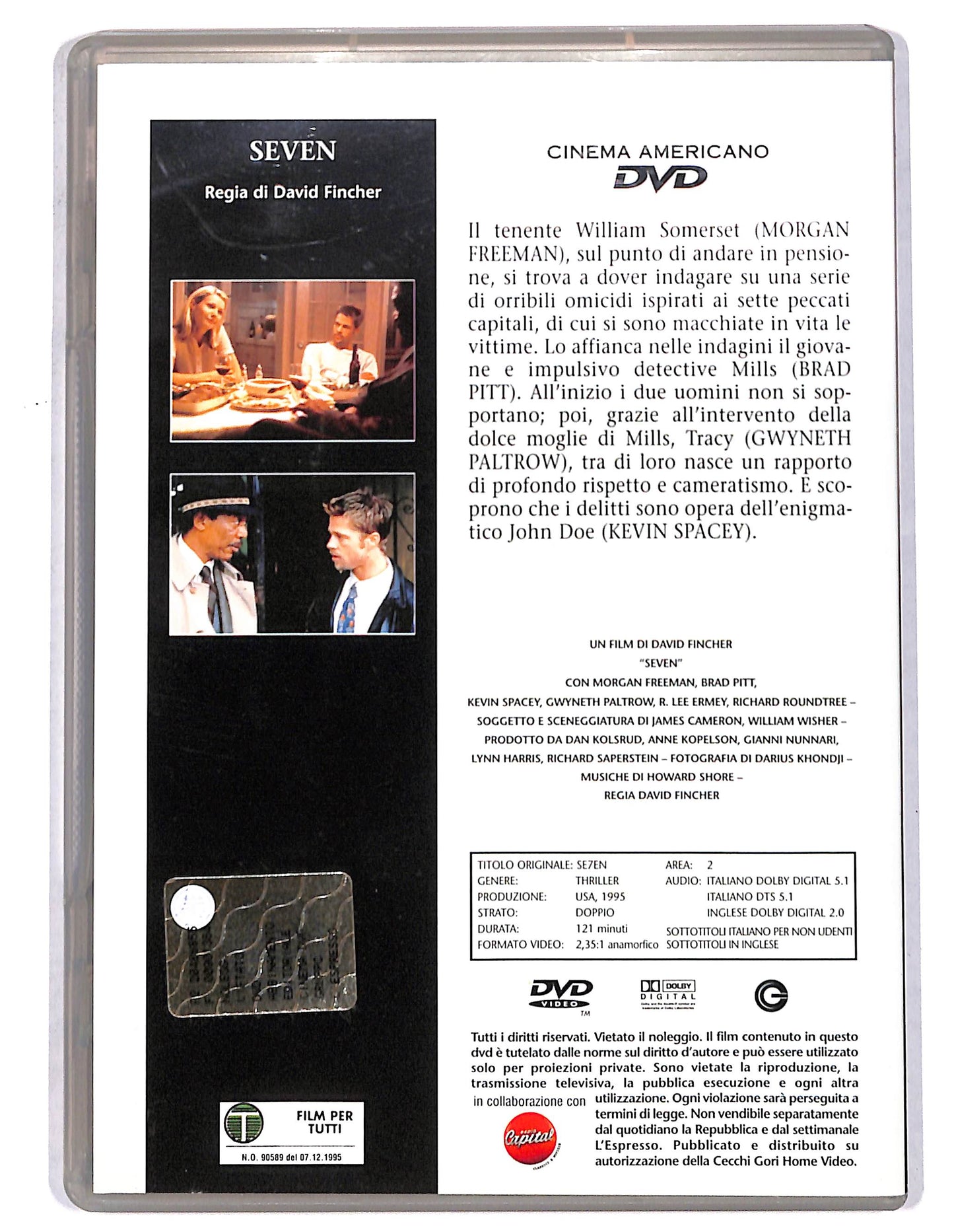 EBOND Seven EDITORIALE DVD D734855