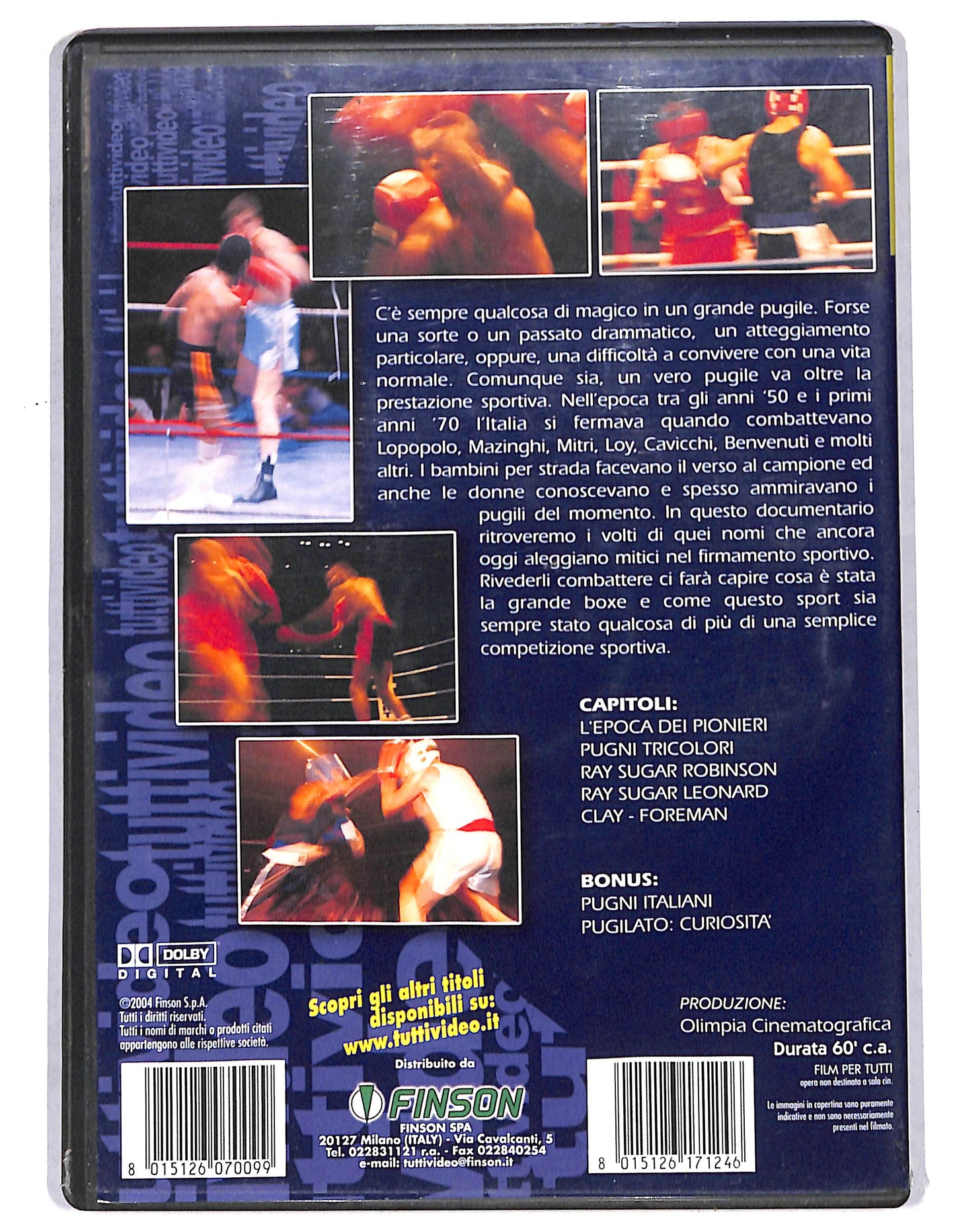 EBOND Gli Anni D'oro Della Boxe DVD Editoriale EDITORIALE D734857