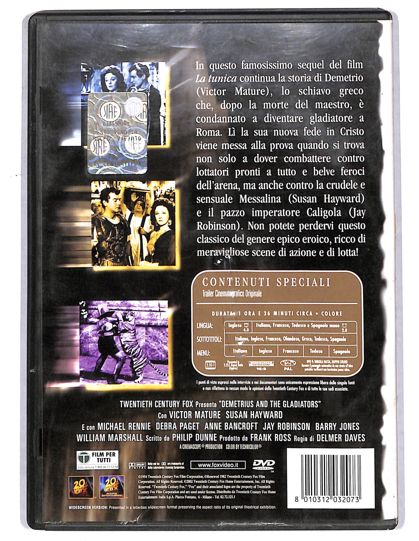 EBOND Demetrio e i gladiatori DVD D734949