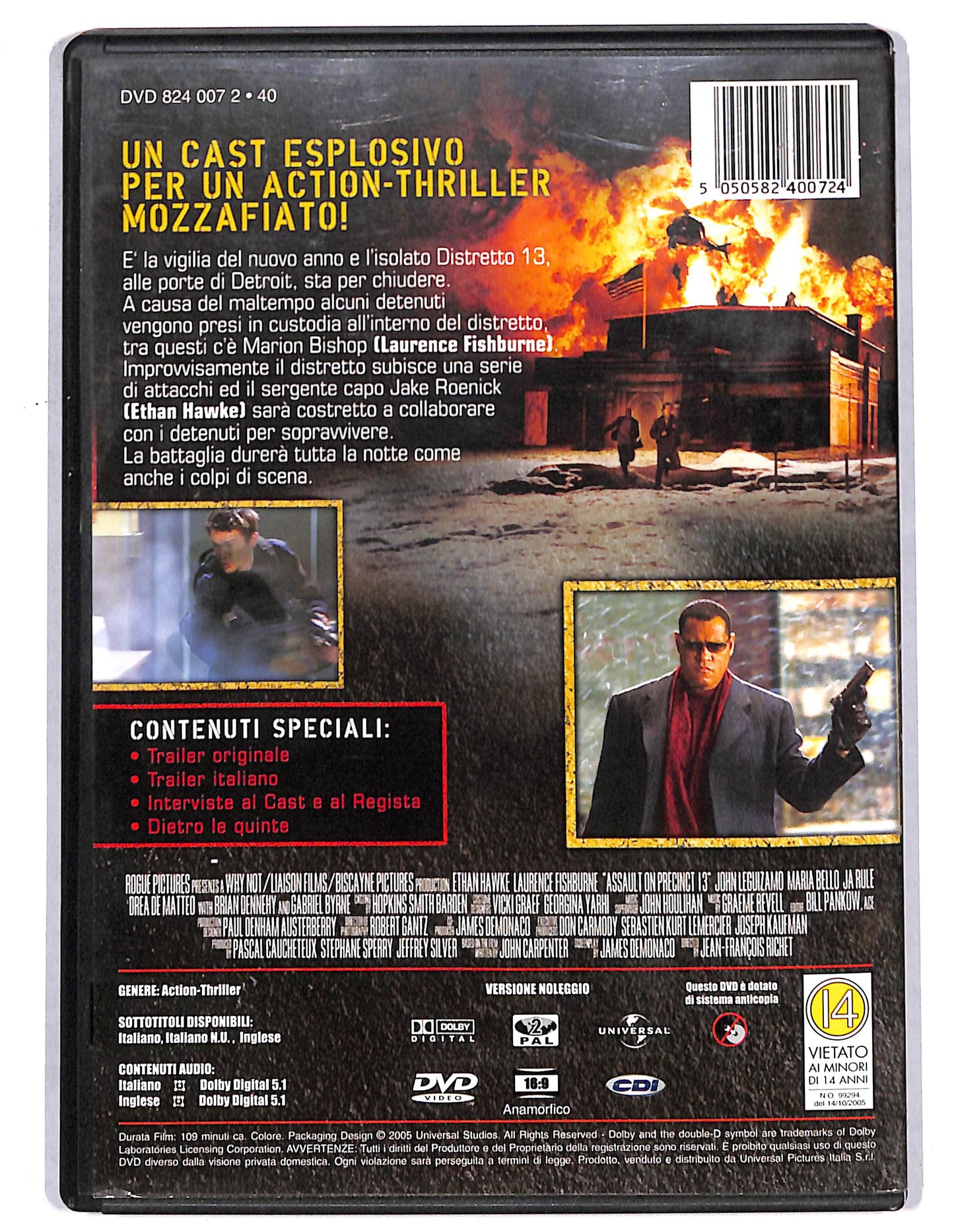 EBOND assalt on precint 13 NOLEGGIO DVD D734959