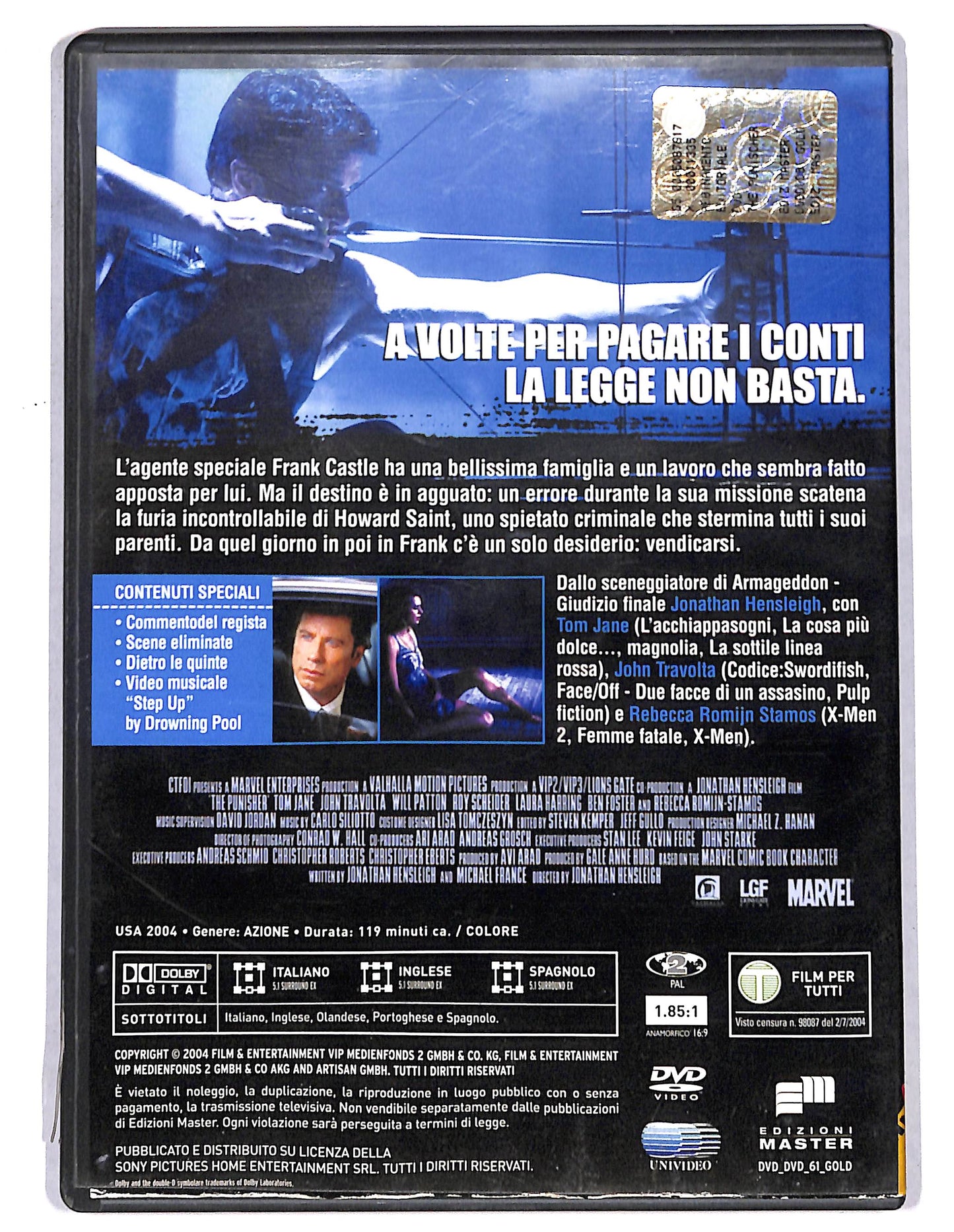 EBOND The Punisher EDITORIALE DVD D735204