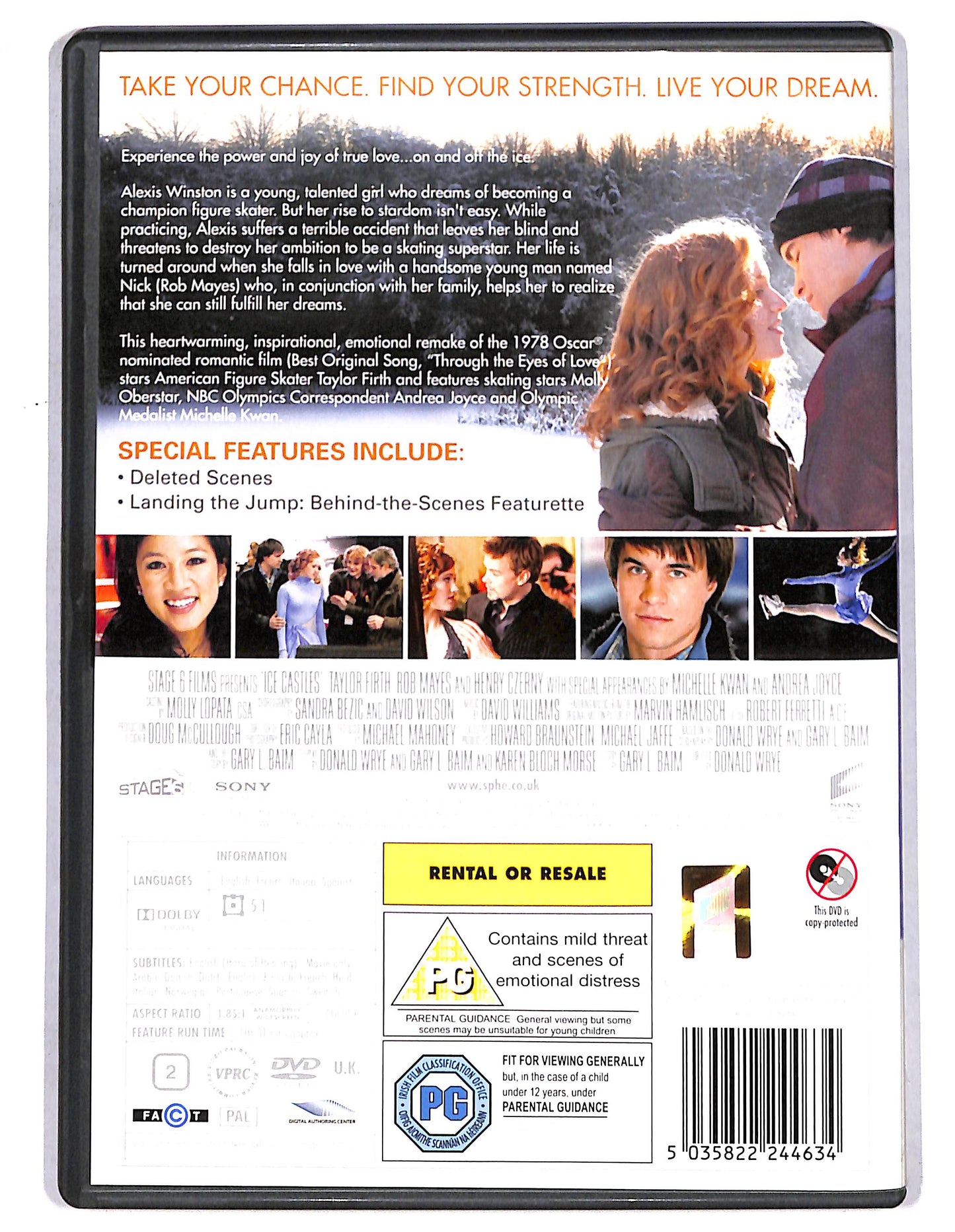 EBOND Ice Castles edizione UK DVD D735215