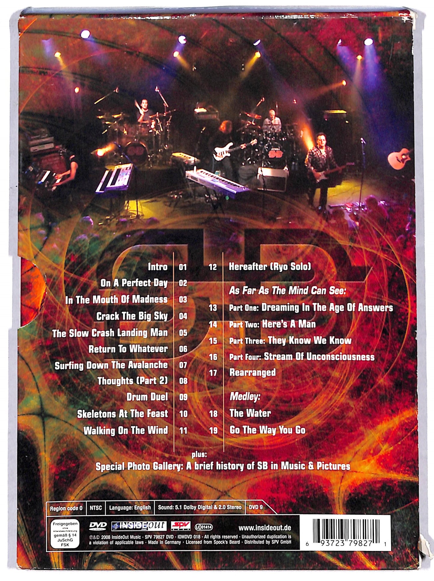 EBOND Spock's Beard – Live DVD D735220