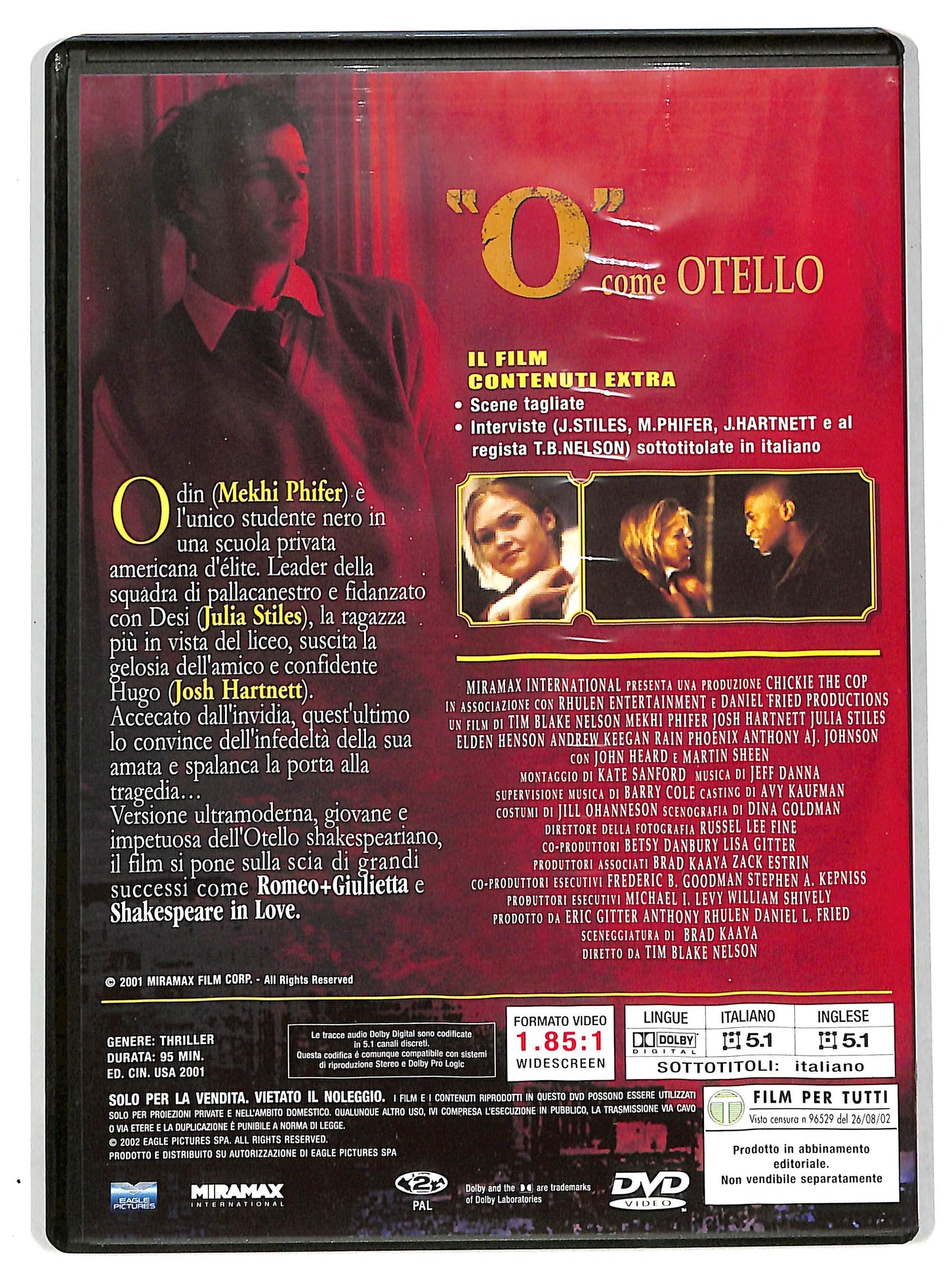 EBOND O come Otello DVD D735326