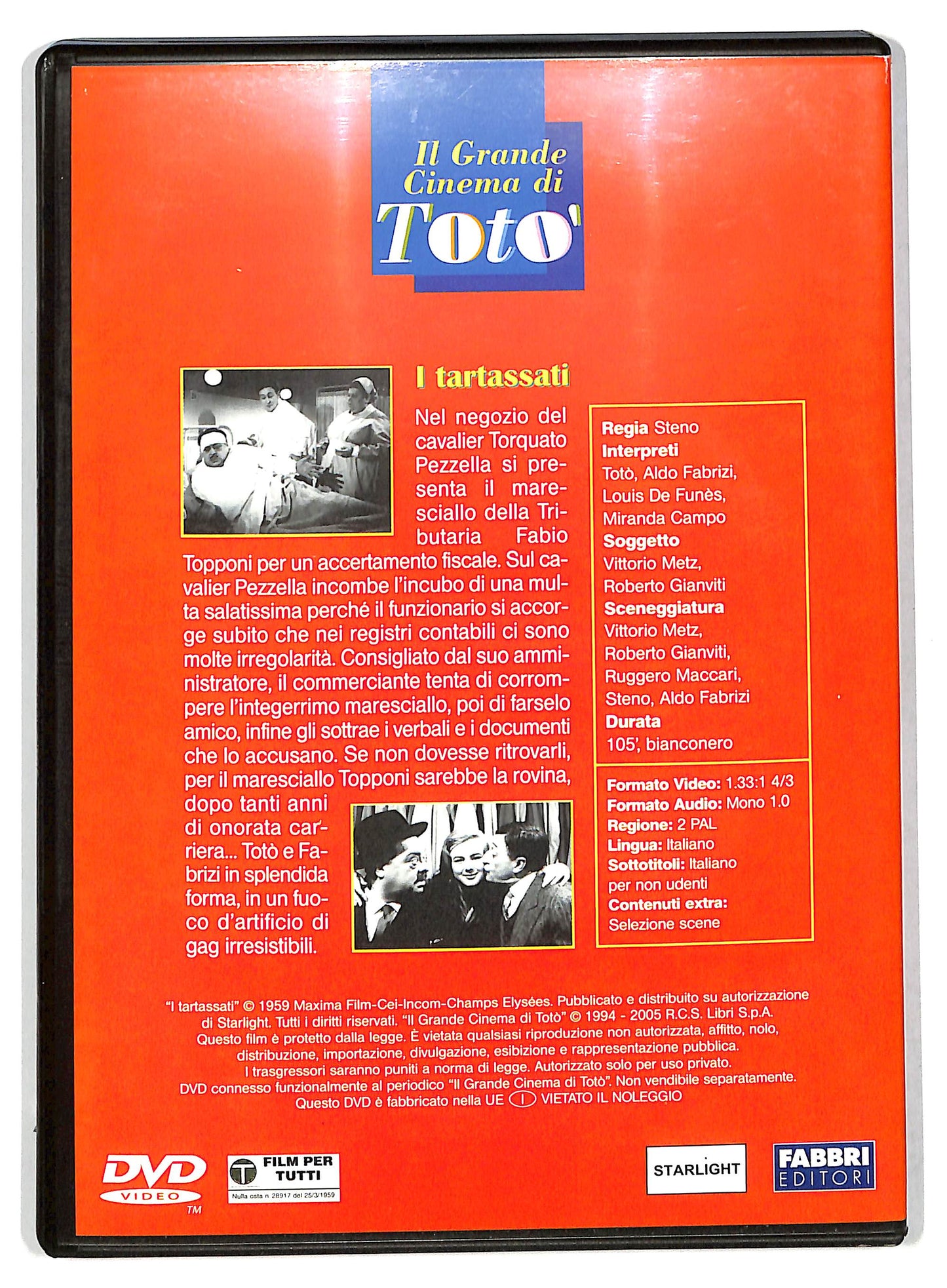 EBOND I tartassati DVD EDITORIALE D735347