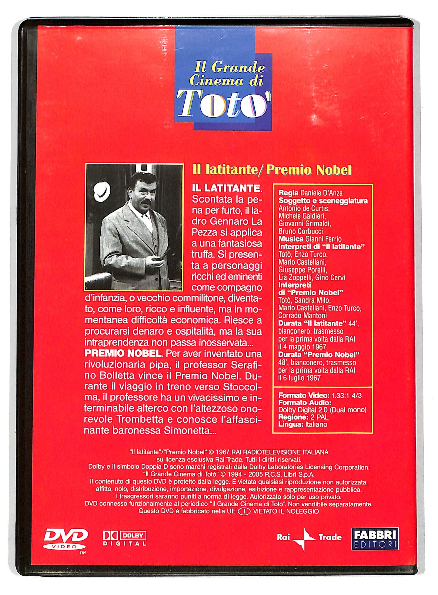 EBOND il latitante - premio nobel EDITORIALE DVD D735427