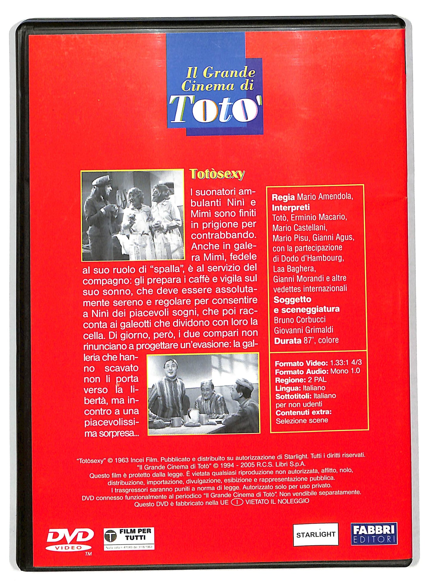 EBOND Toto sexy EDITORIALE DVD D735456