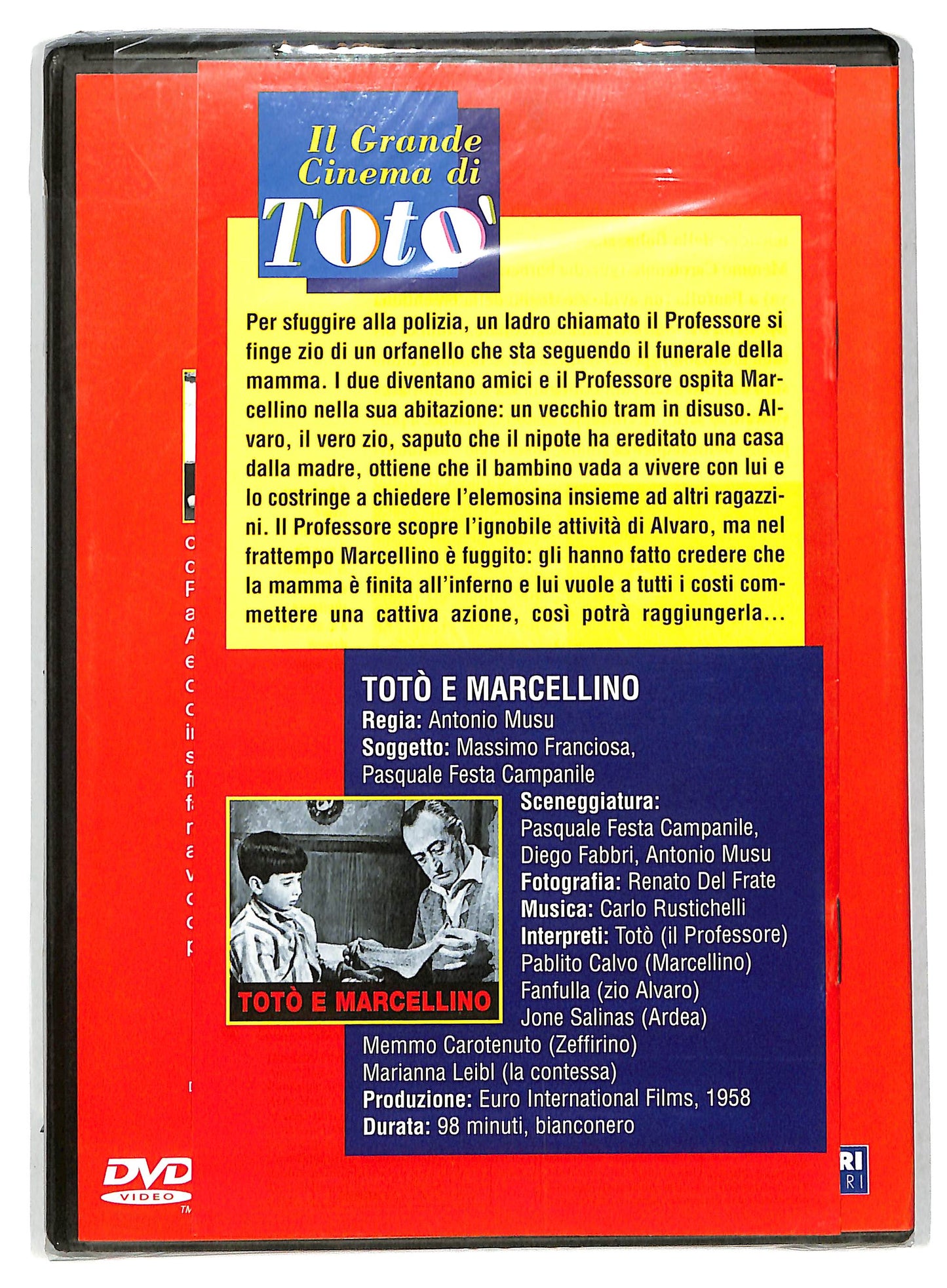 EBOND Toto e Marcellino EDITORIALE DVD D735515
