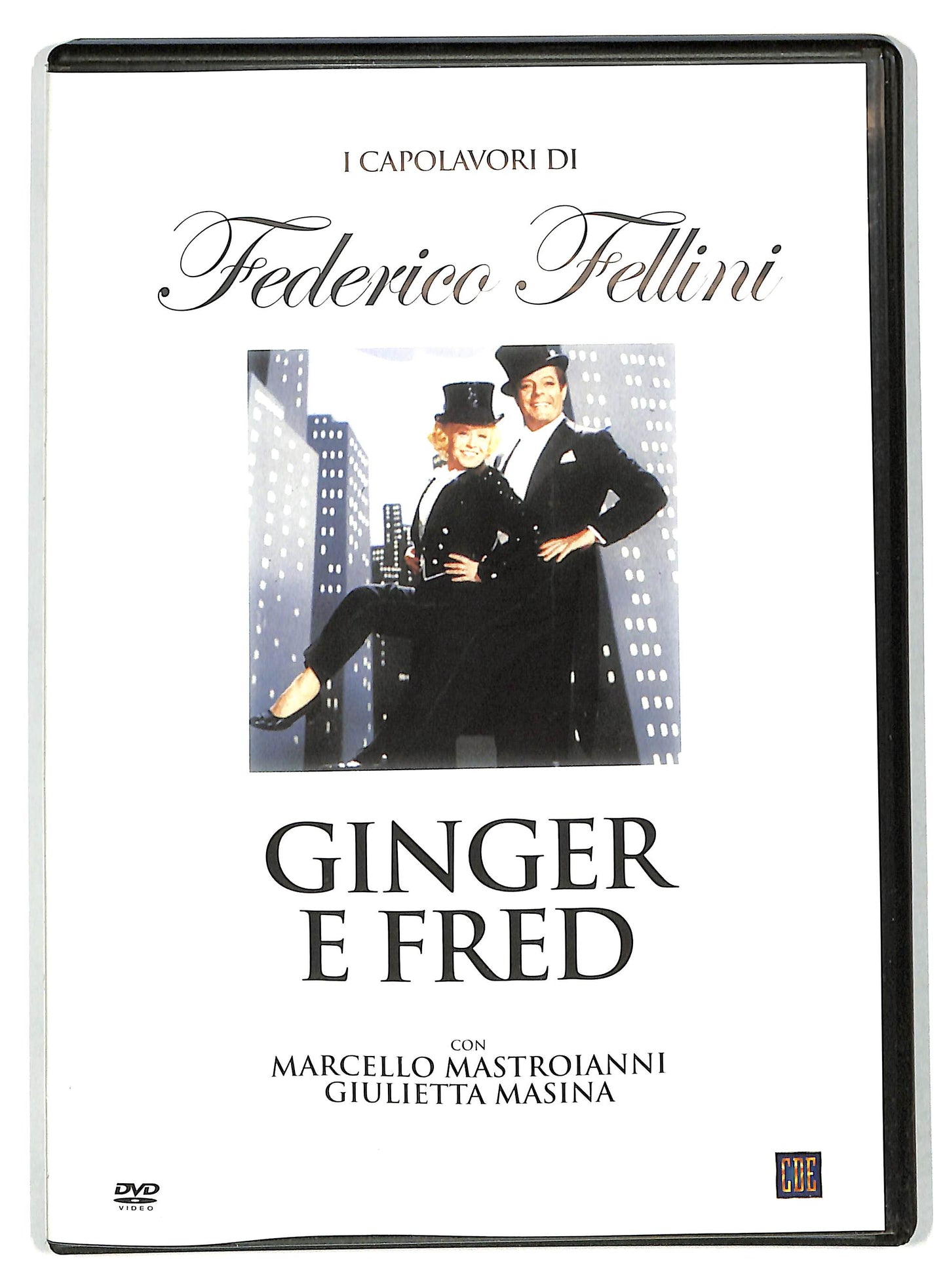 EBOND Ginger e Fred DVD Editoriale Artwork e Design EDITORIALE D735635