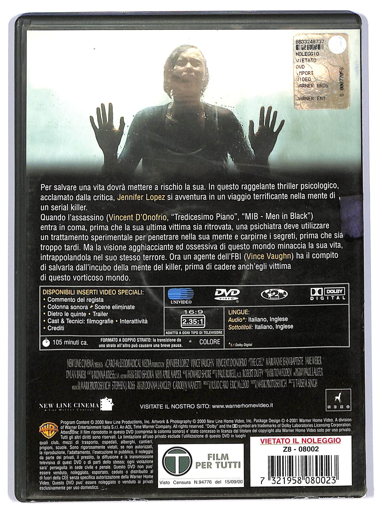 EBOND The Cell - La cellula DVD D735701