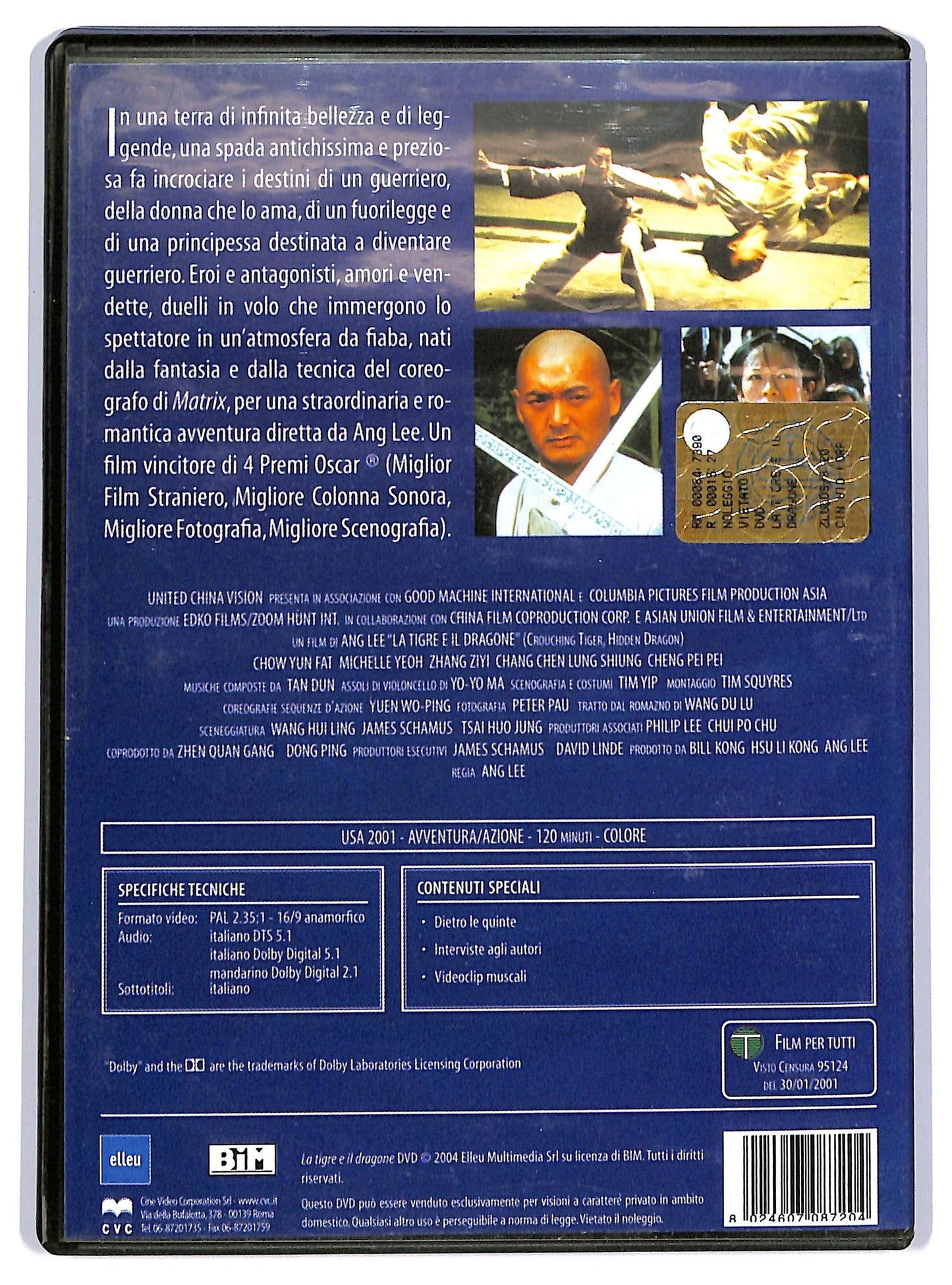 EBOND La Tigre e Il Dragone DVD D735729