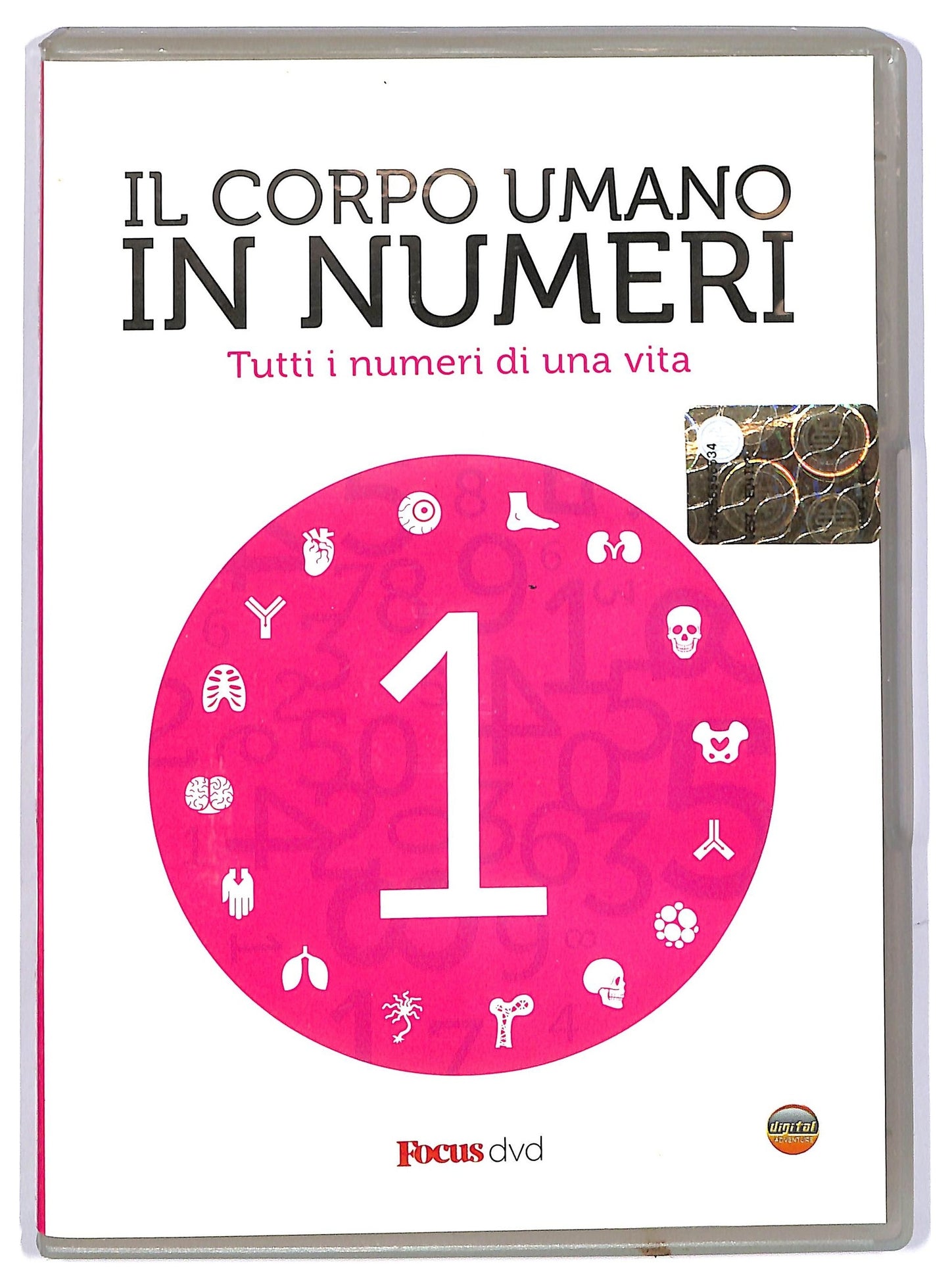 EBOND Il corpo umano in numeri tutti i numeri di una vita EDITORIALE DVD D735746