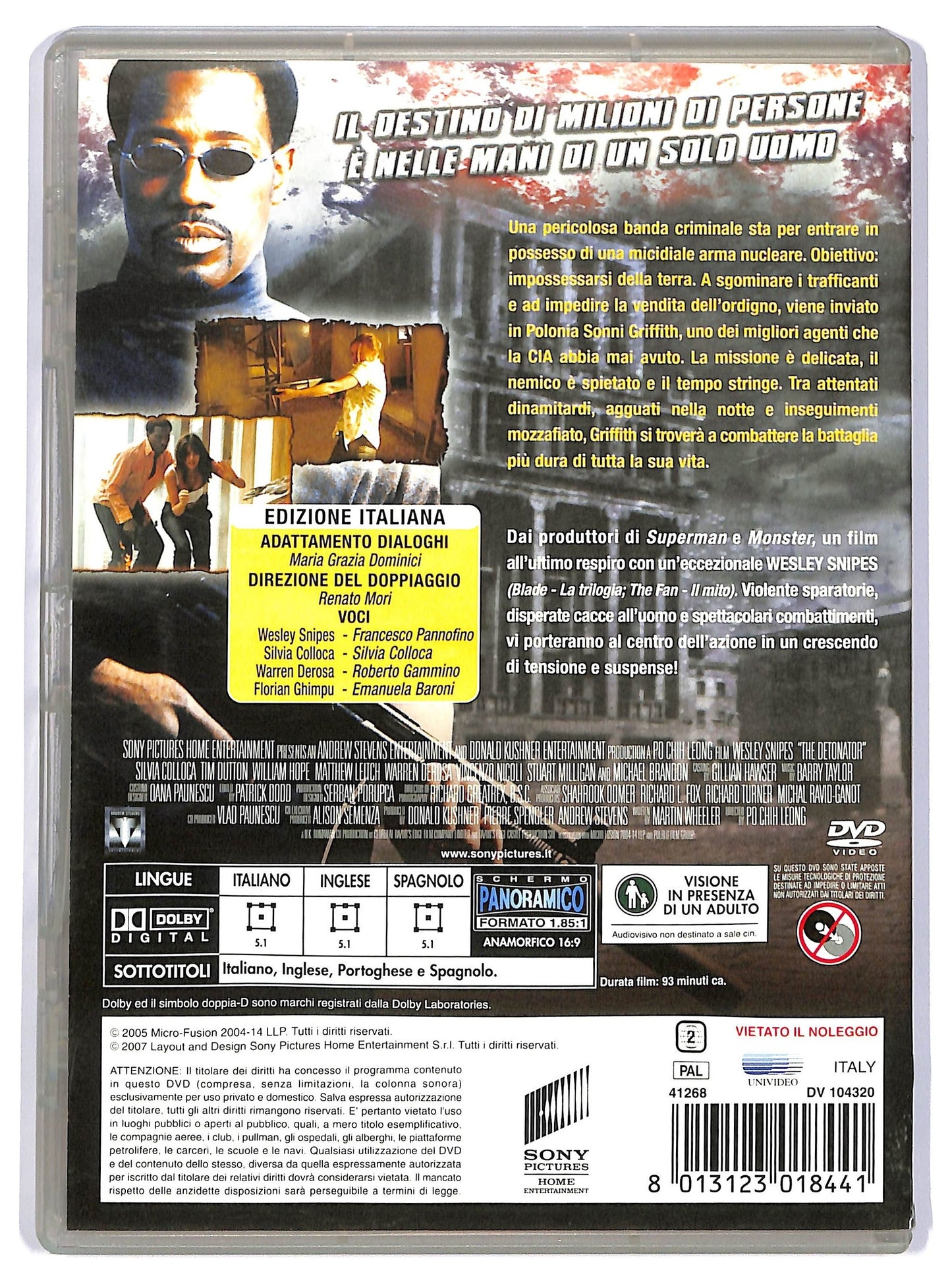 EBOND Detonator - Gioco mortale DVD NOLEGGIO D735755