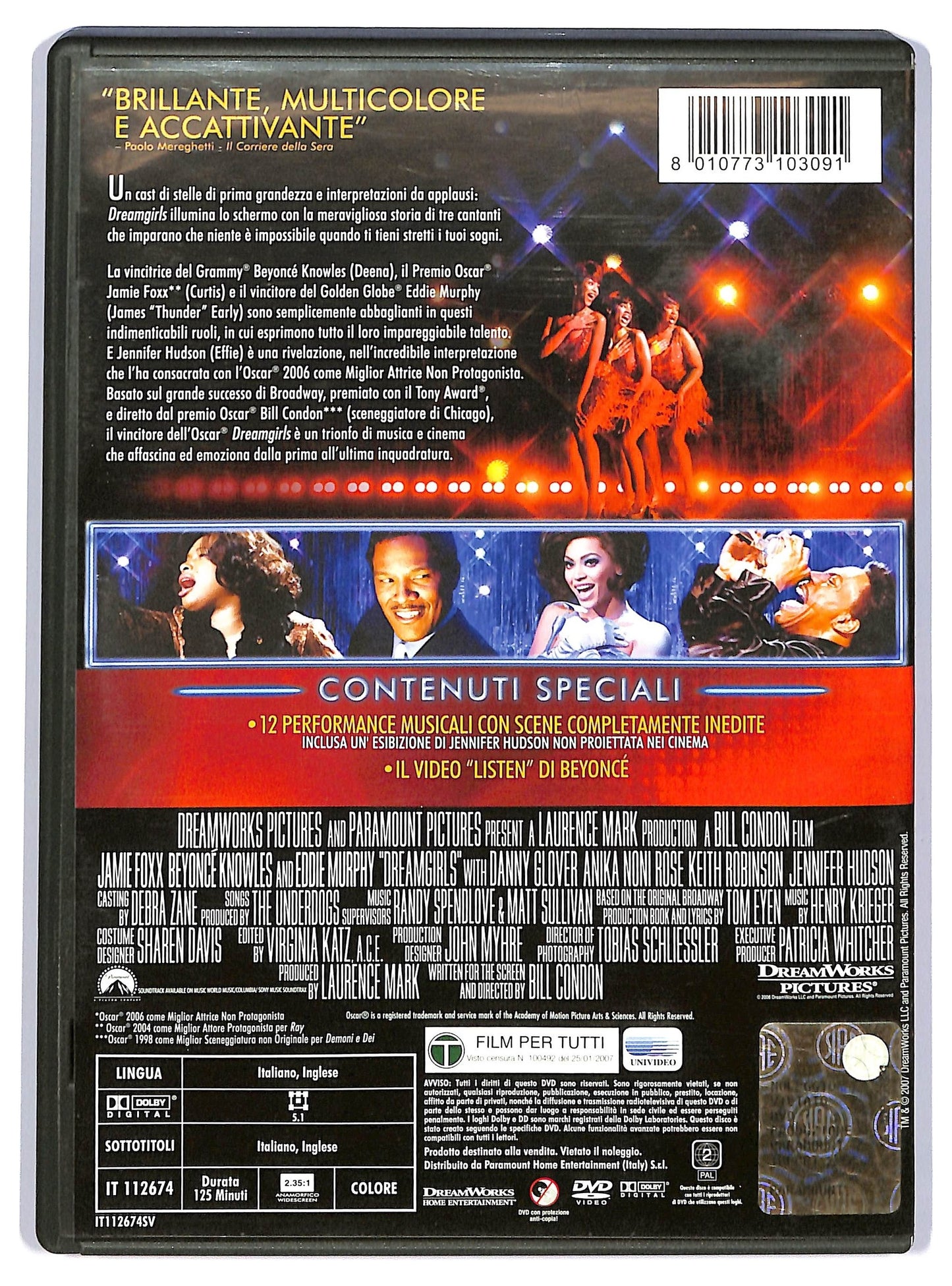 EBOND Dreamgirls DVD NOLEGGIO D735758
