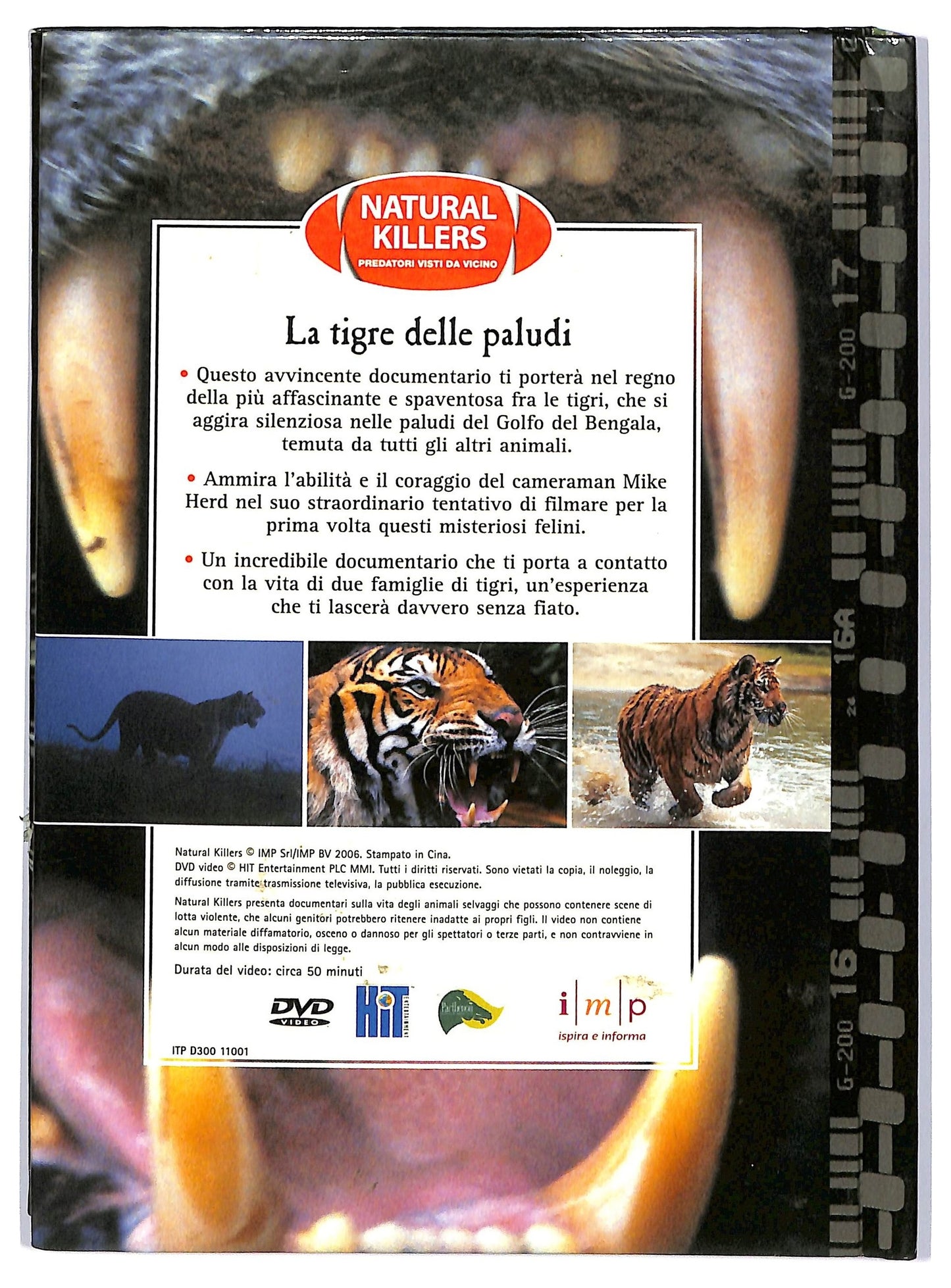 EBOND Tigre delle paludi DVD EDITORIALE D735759