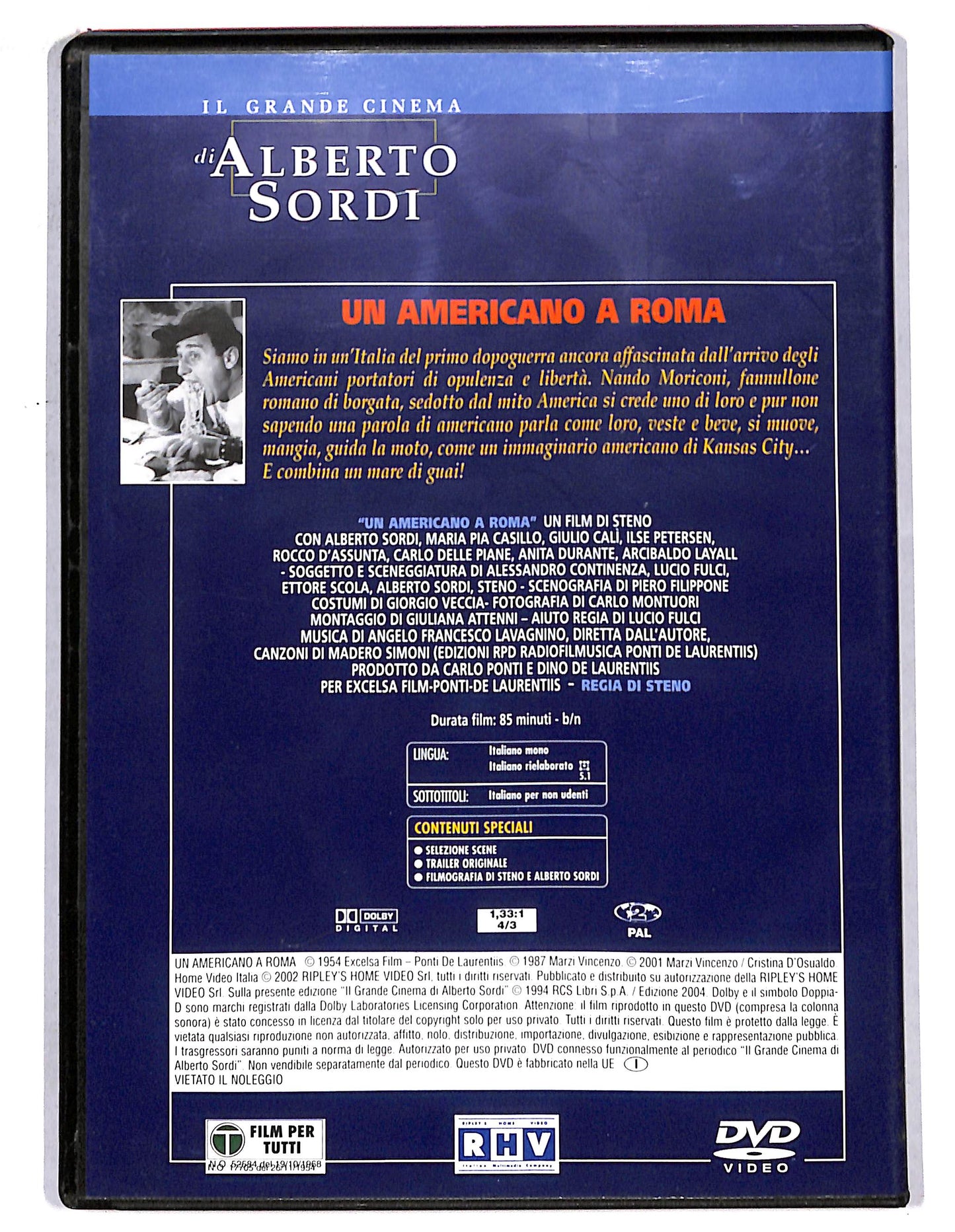 EBOND Un americano a Roma EDITORIALE DVD D735812