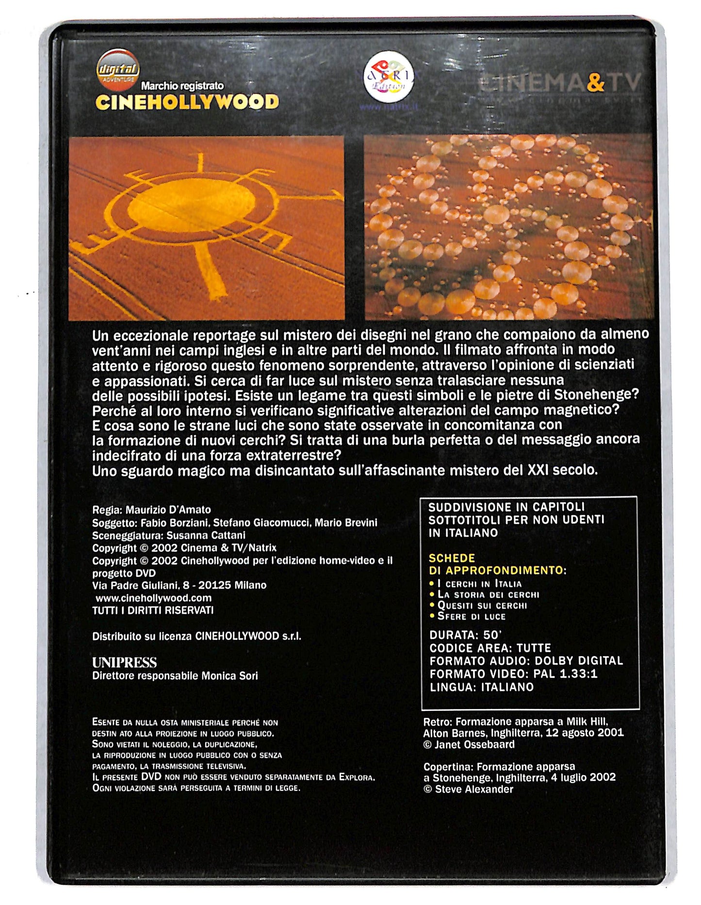 EBOND Explora vol.3 Cerchi Nel Grano EDITORIALE DVD D735836