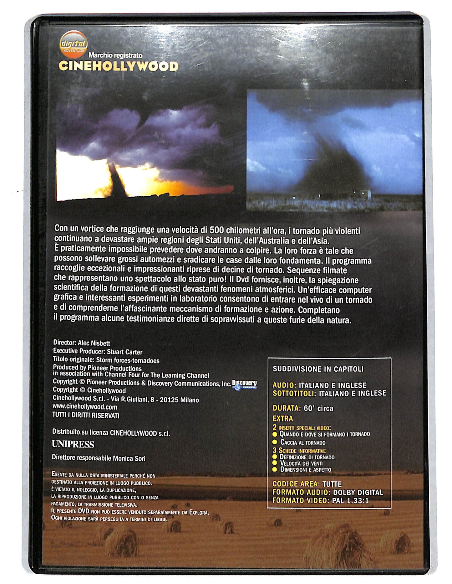EBOND Explora - Tornado EDITORIALE DVD D735855
