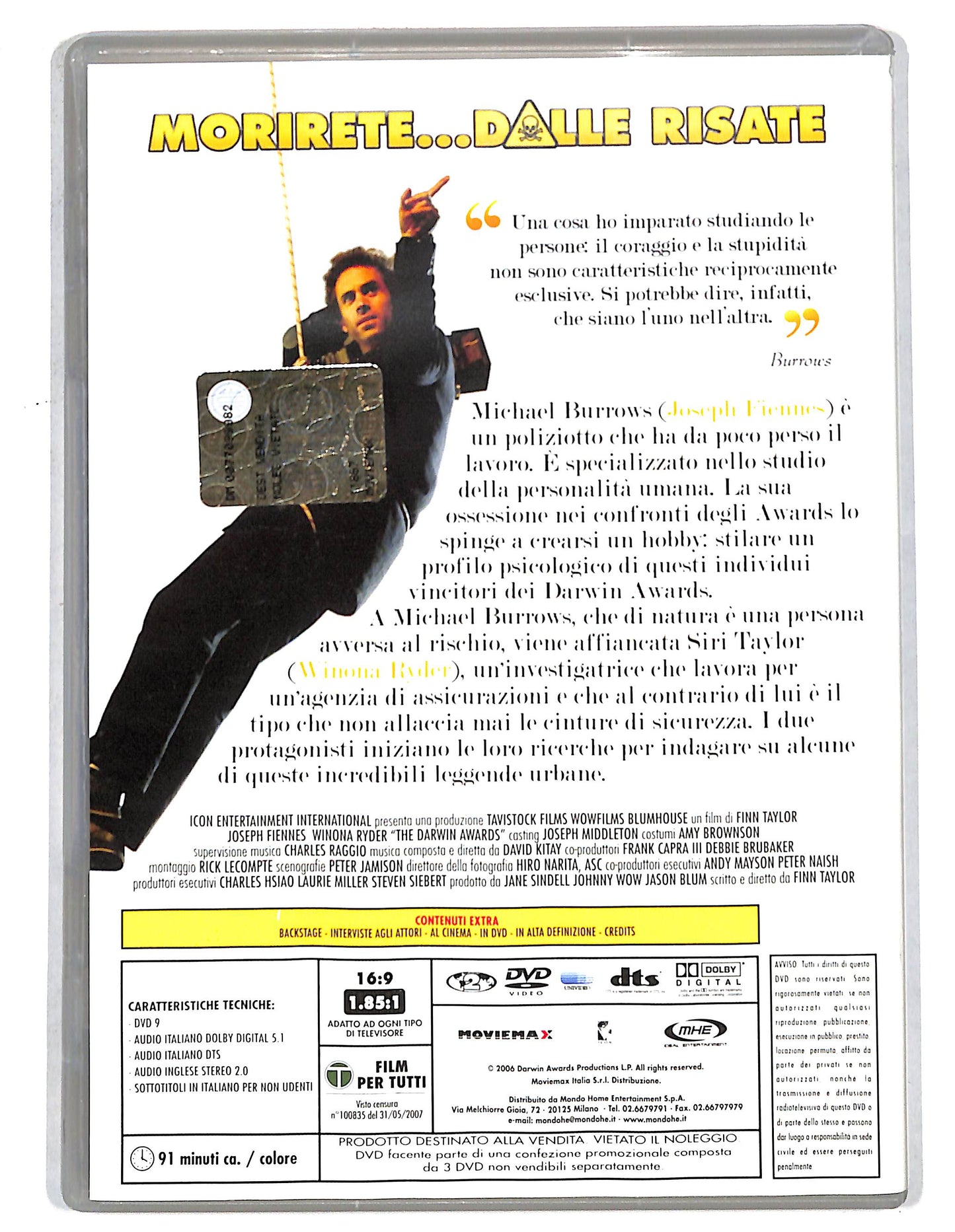 EBOND The Darwin Awards EDITORIALE DVD D735927