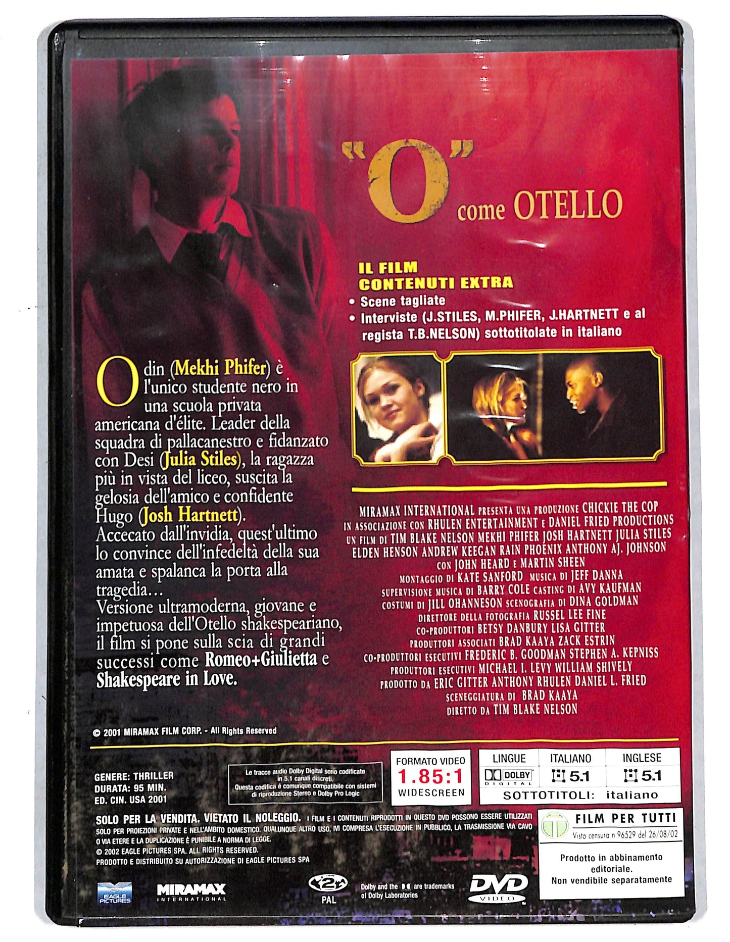 EBOND O come Otello DVD EDITORIALE D735931