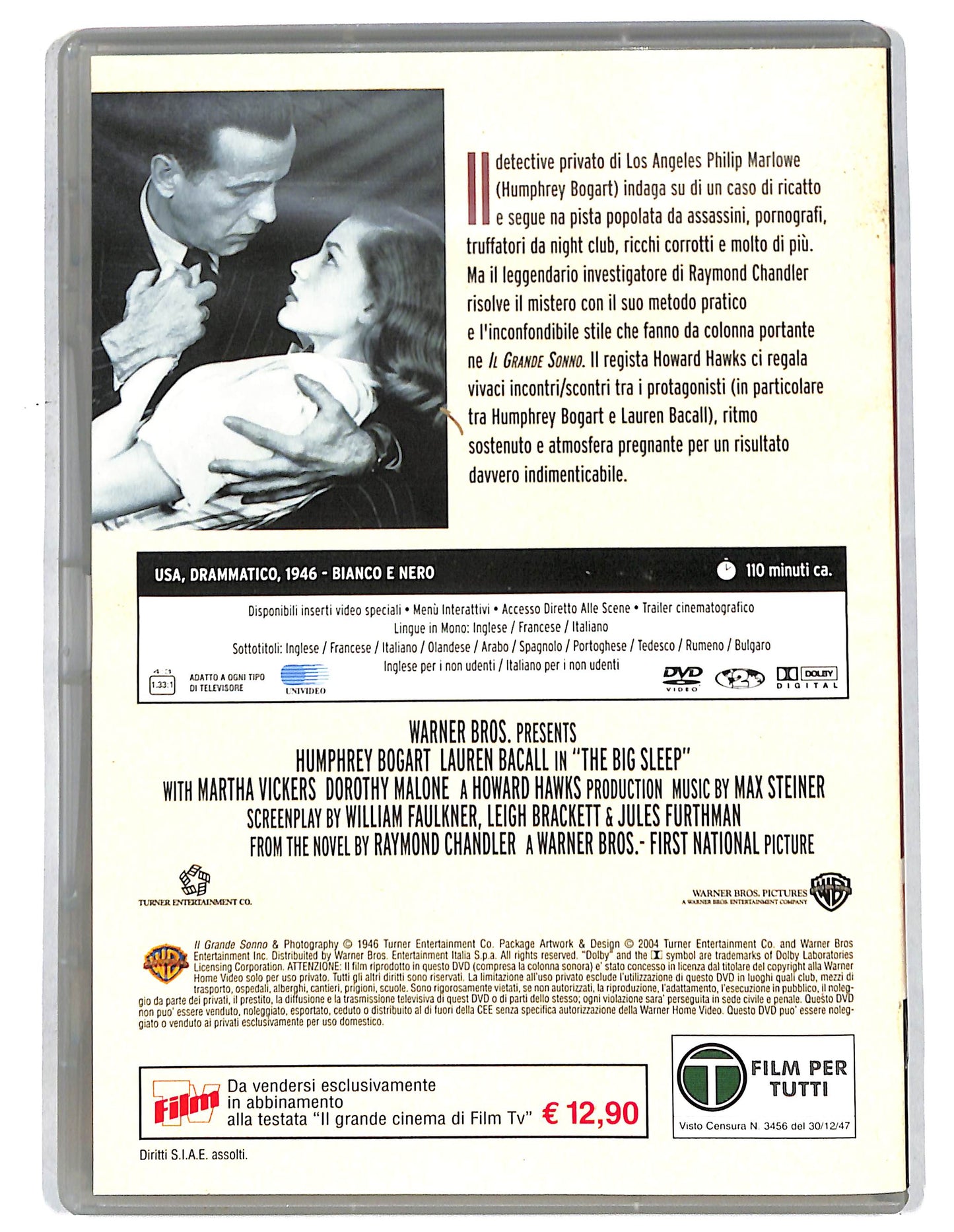 EBOND Il grande sonno EDITORIALE DVD D735941