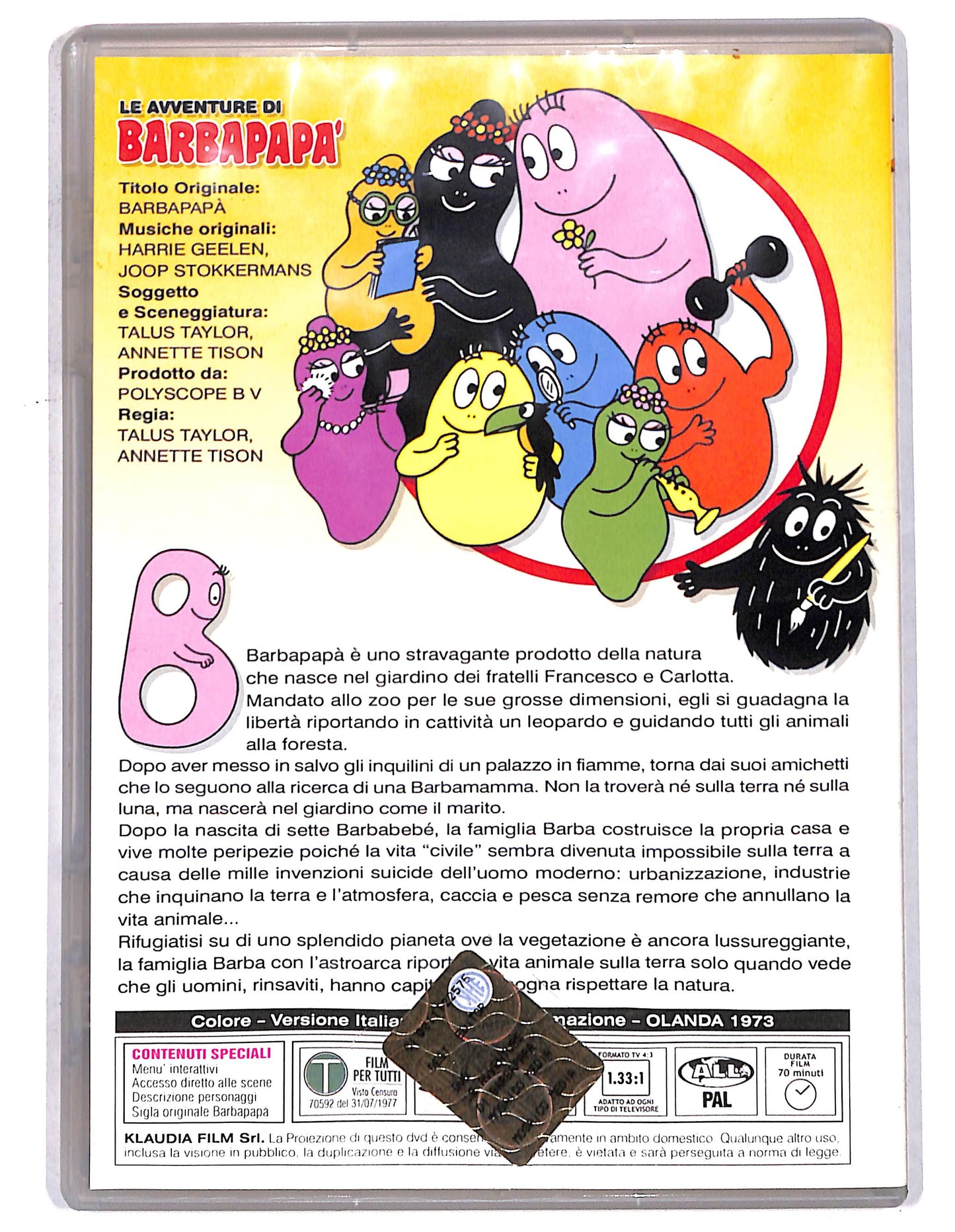 EBOND Le Avventure Di Barbapapa Il Film DVD Editoriale EDITORIALE D735948