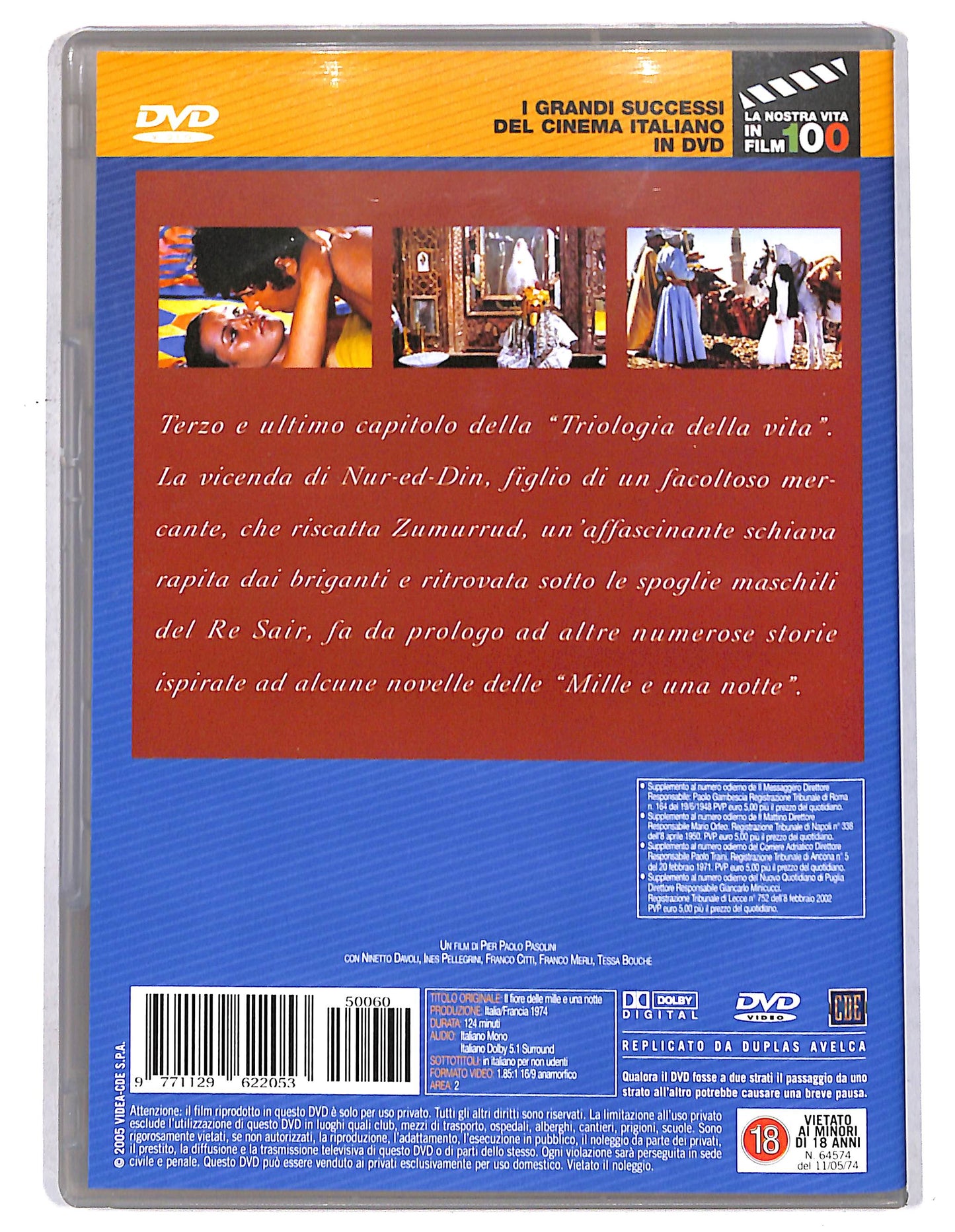 EBOND Il Fiore Delle Mille e Una Notte Pasolini DVD Editoriale EDITORIALE D735964