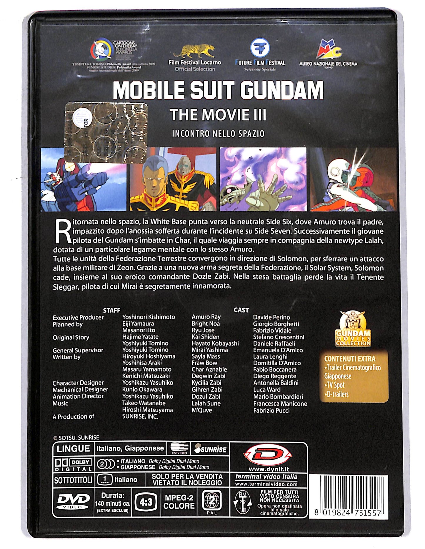 EBOND Mobile suit Gundam - The Movie III Incontri nello spazio DVD D736018