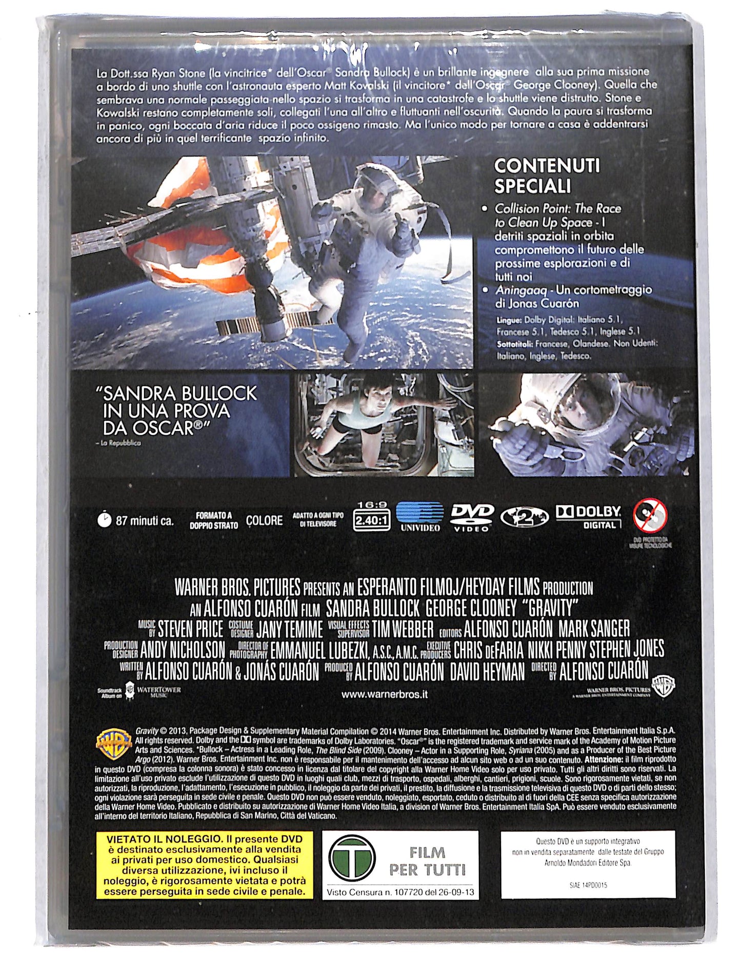 EBOND Gravity EDITORIALE DVD D736137