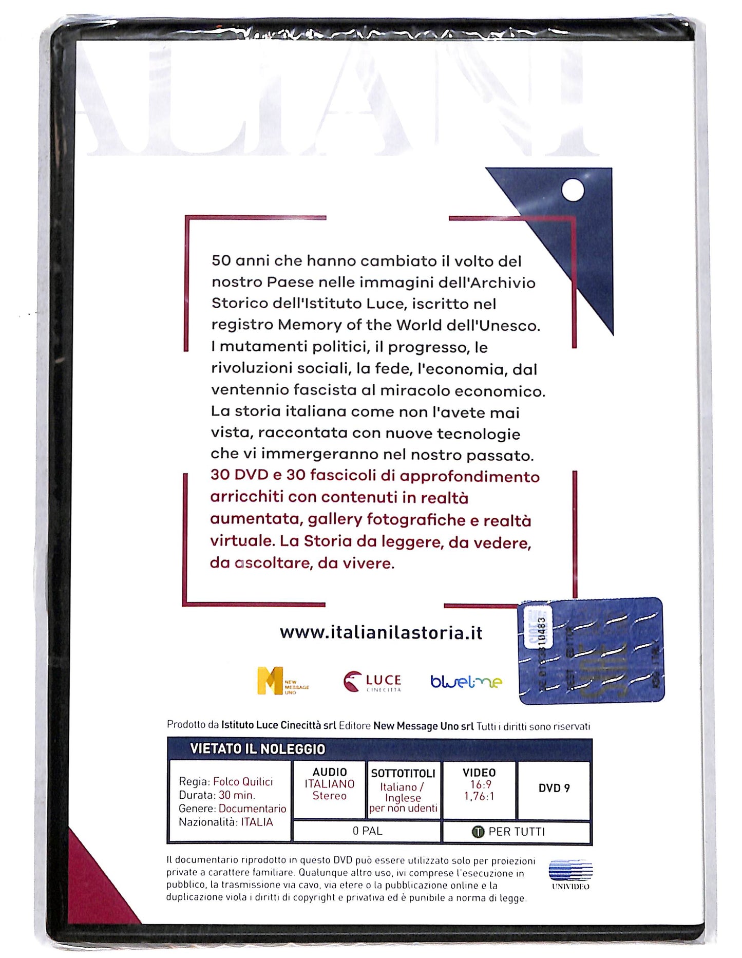 EBOND La chiesa nel ventennio - italiani la nostra storia 06 EDITORIALE DVD D736139