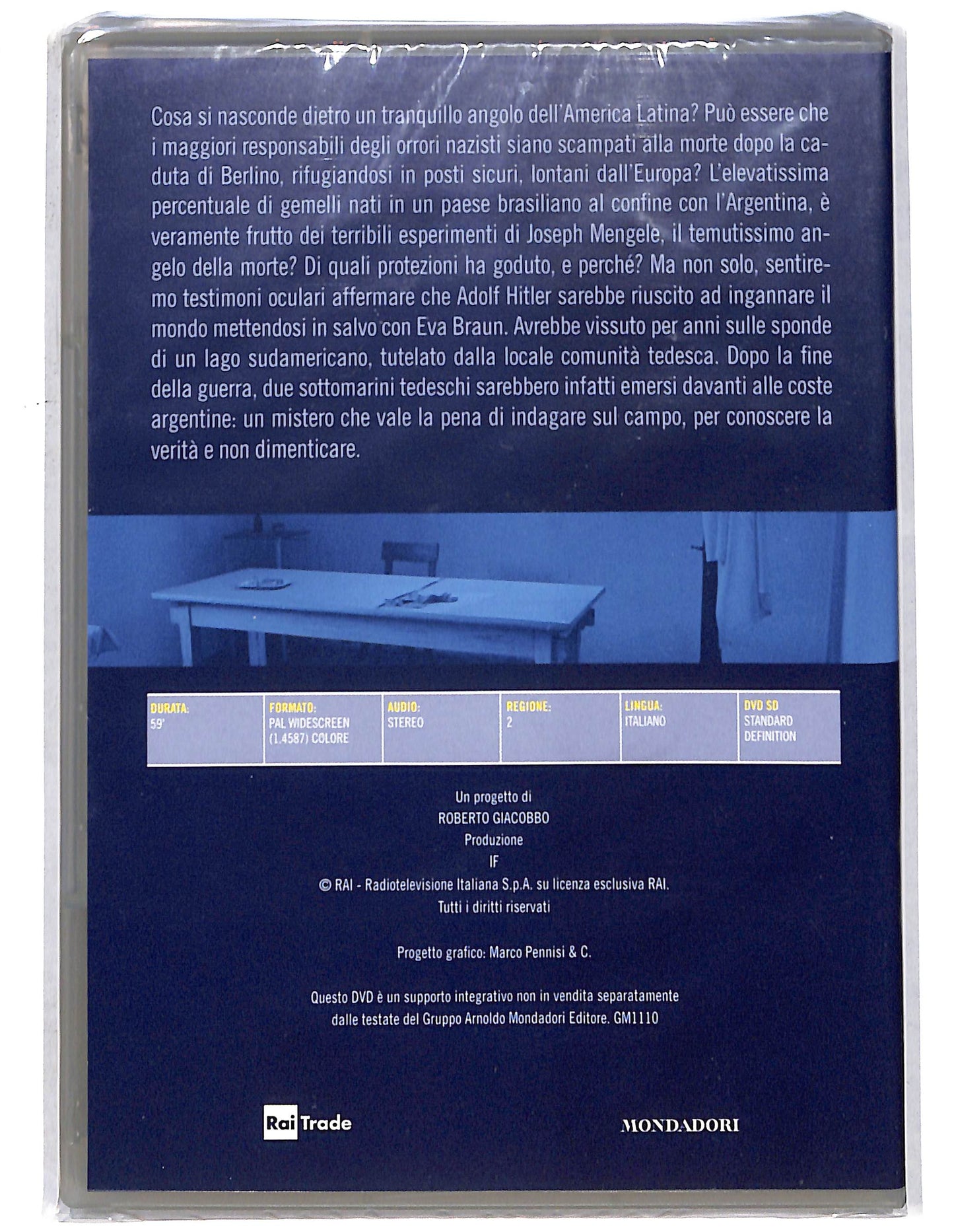 EBOND I gemelli di Mengele esperimenti nazisti in Argentina EDITORIALE DVD D736145